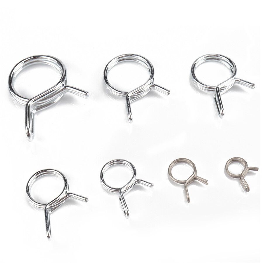 Hose Spring Clamps Φ6-Φ18Fastener Fuel Water Line Pipe Air Tube Clips Kit 70PCS