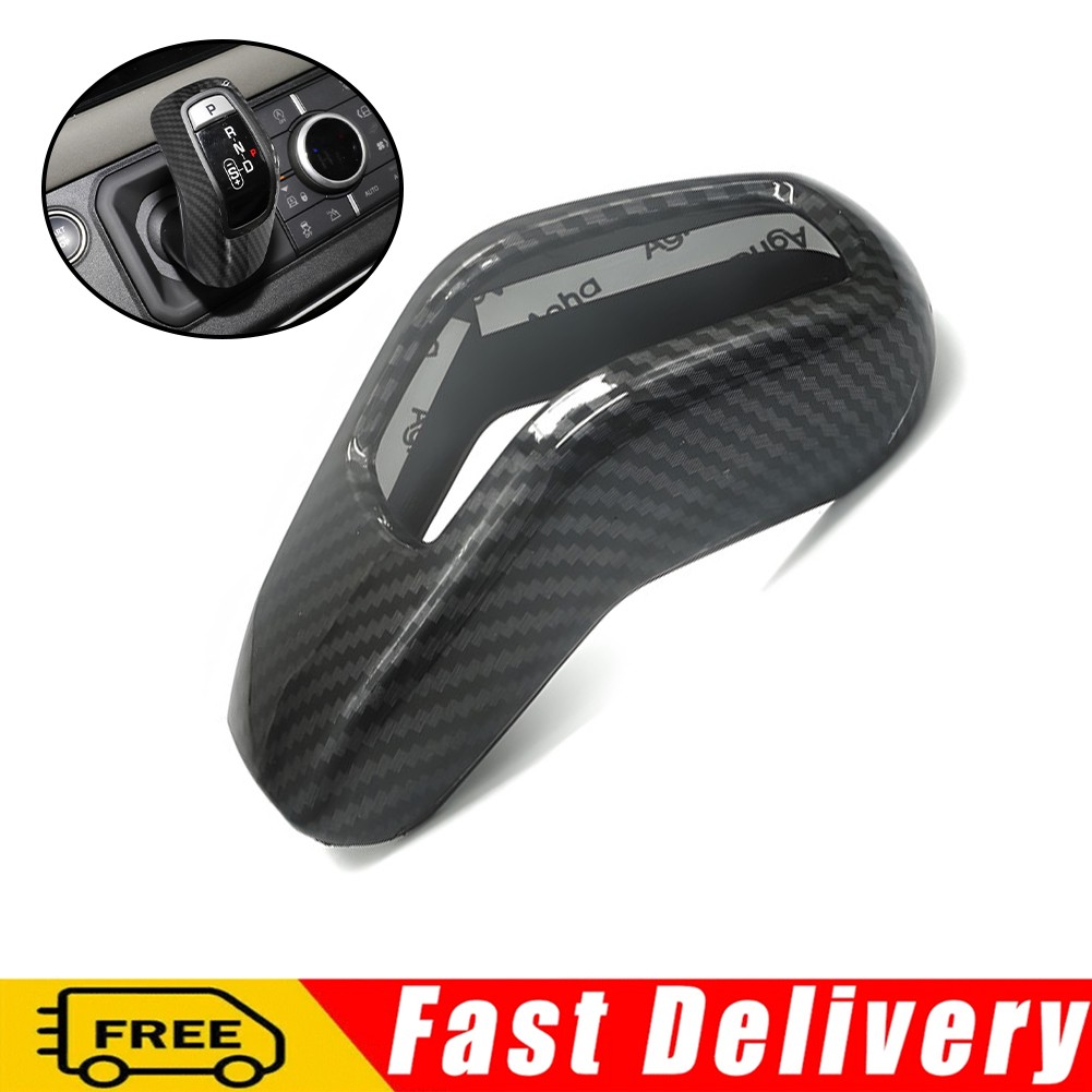 For Land Rover Range Rover Sport Carbon Fiber ABS Shift Knob Head Cover Trim