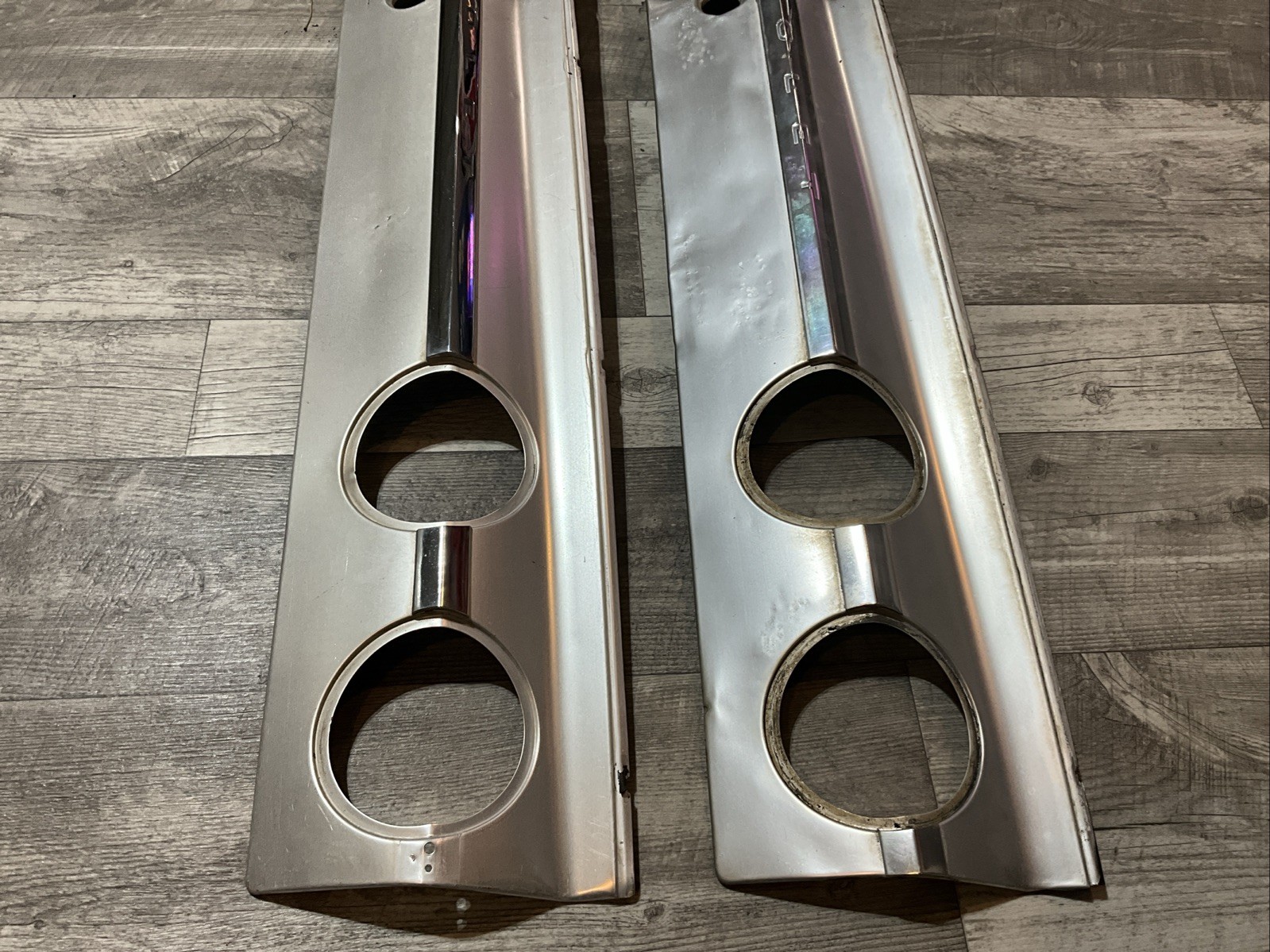 1962 Impala Rear Cove Moldings, Original.