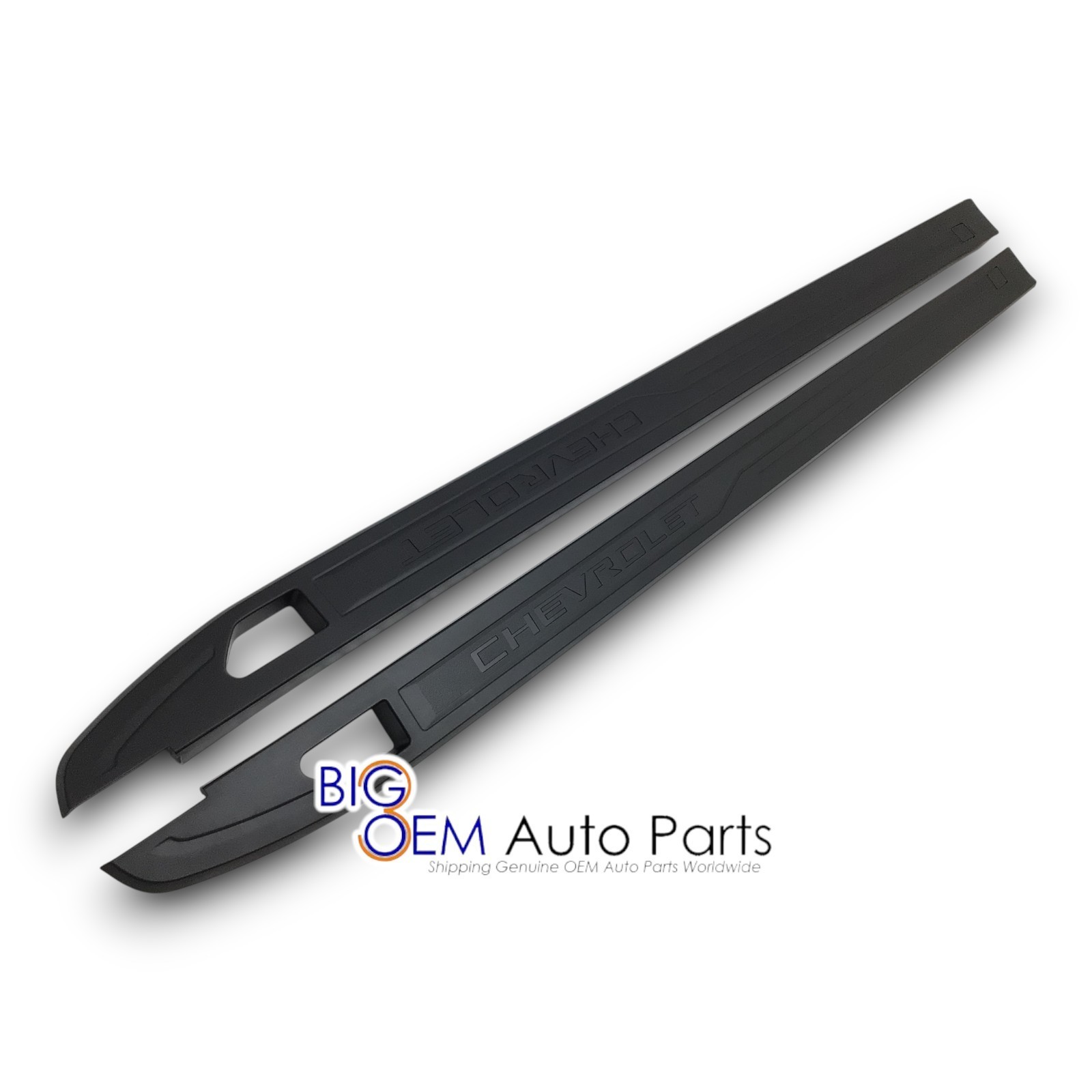 OEM new 19-26 Chevrolet Silverado 1500 6’6″ Standard Bed Rail Cap Molding Kit