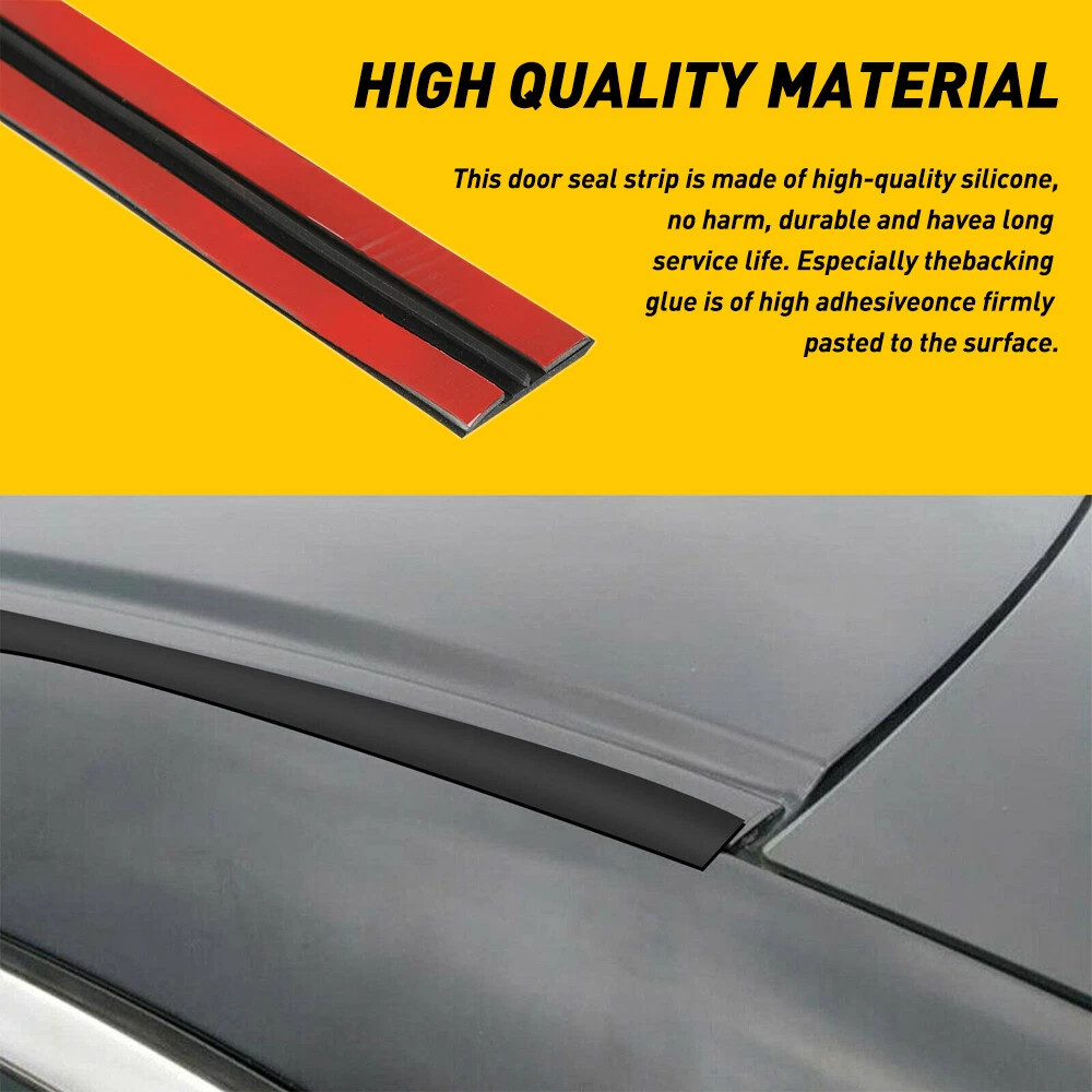 6m/20FT Car Seal Strip Front Rear windshield Trim Edge Moulding Weatherstrip