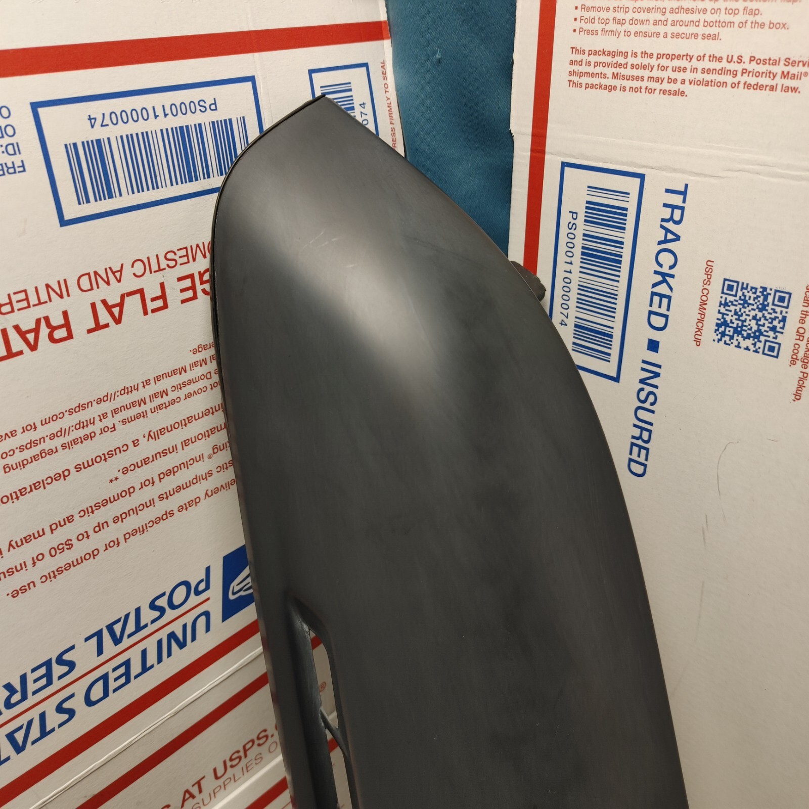 92-96 Isuzu Rodeo Driver Left Rear Upper Corner Molding On Quarter Panel OEM