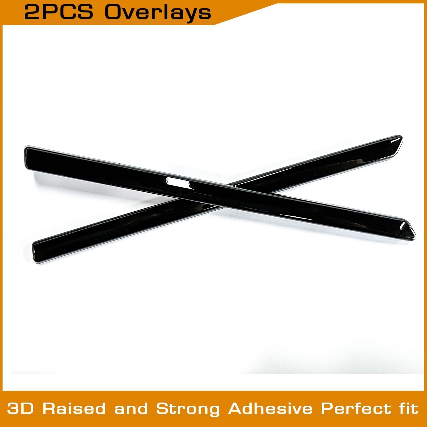 For 4Runner Road Overlay Kit Matte Black Out Front Grill Insert Trim Cover 20-24