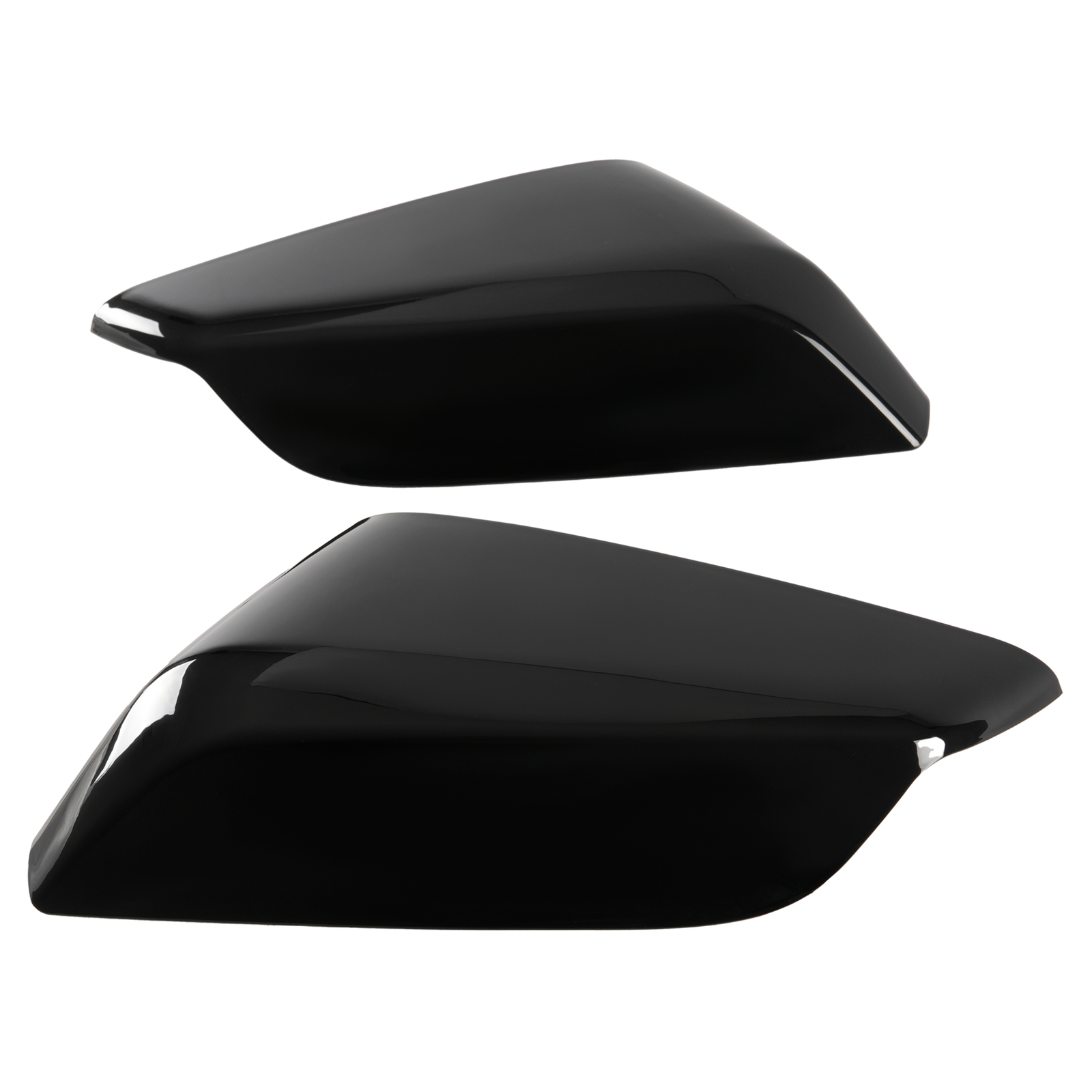 Mirror Covers Cap Gloss Black For Chevy Malibu 16-24 w/ Tape & Glue #84026842