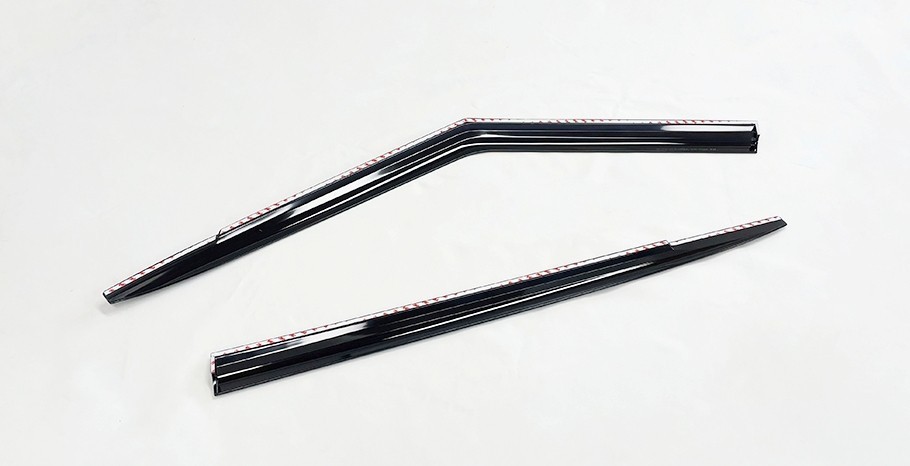 Smoke Window Visor Deflectors 4 p Made in Korea KGM MUSSO EV 2025~ +Express SHIP