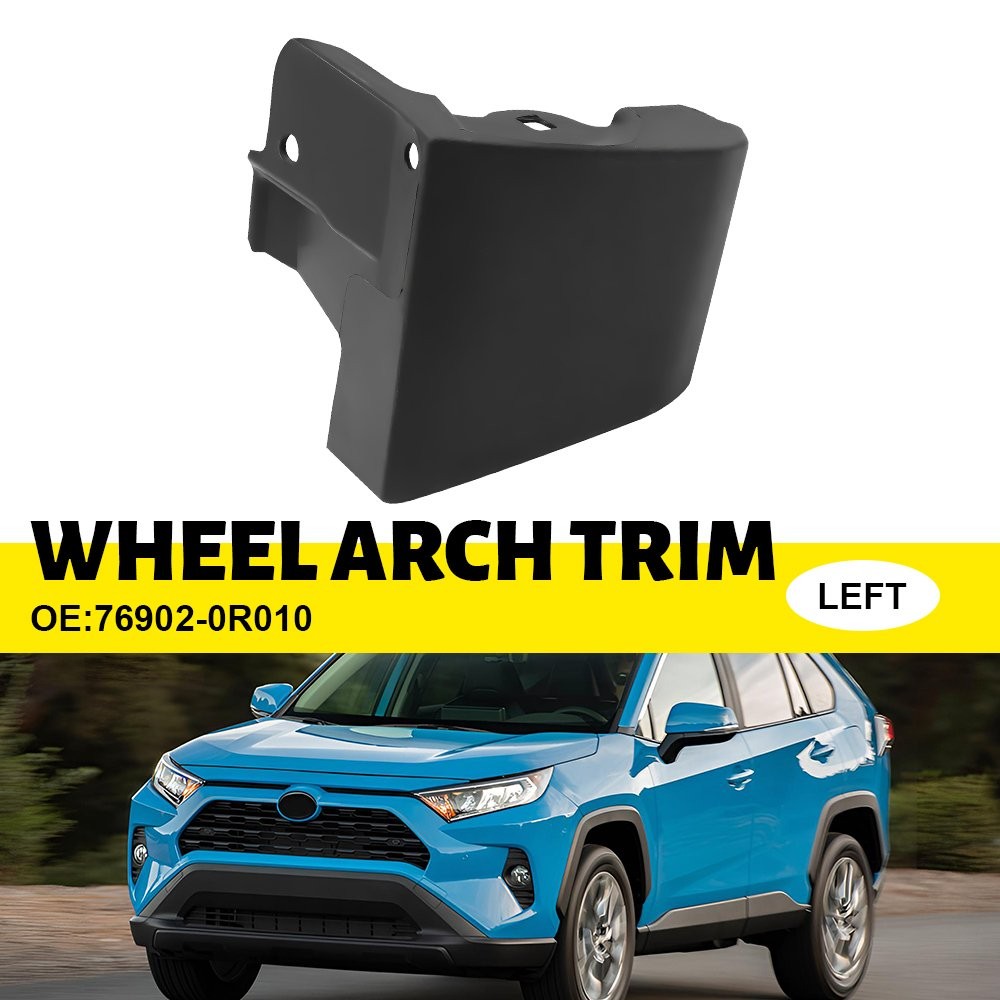 Front 76902-0R010 Driver Lower Side Wheel Trim Arch For 2019-2023 Toyota Rav4