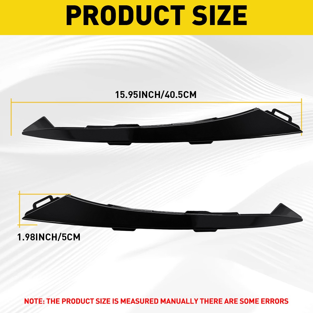 Left & Right Front Headlight Lower Bracket Trim Fit Honda Accord 2021 2022 EXF