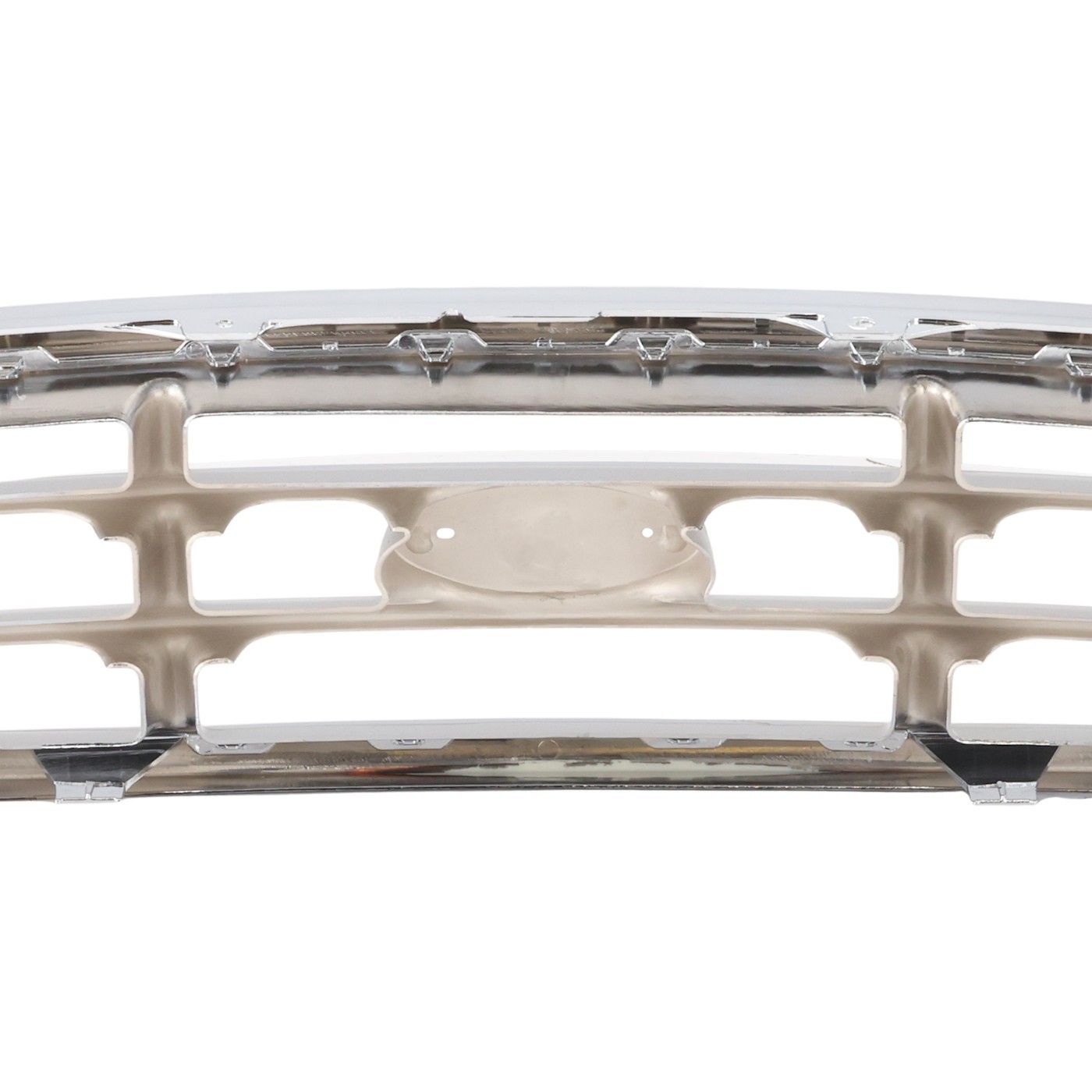 Grille For 99-04 Ford F-150 04 F-150 Heritage w/ Emblem Provision Chrome Plastic