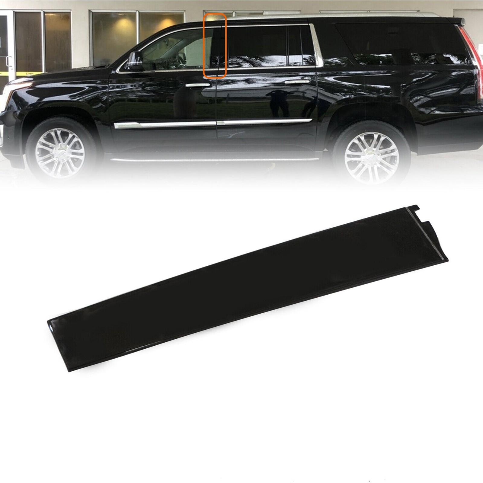 Left Driver Side Door Molding Trim Parts For Cadillac Escalade For GMC 2015-2020