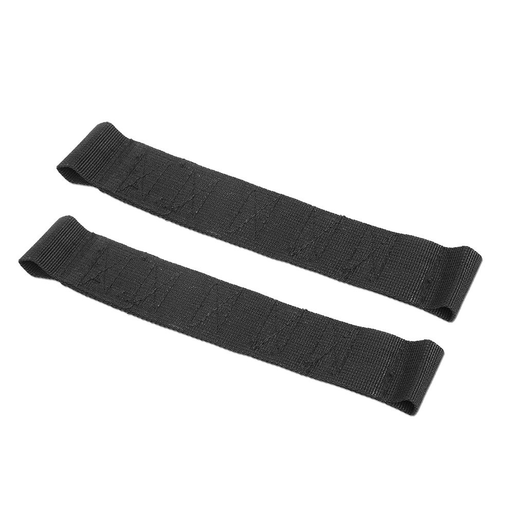 Pair Black Adjustable Door Limiting Straps For Jeep 1955-2006 Wrangler CJ/TJ/YJ