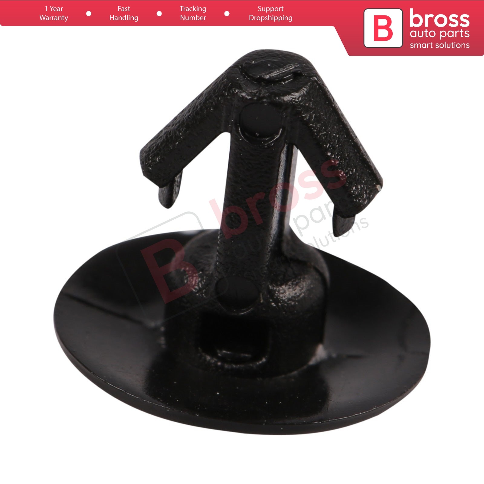 Bross Auto Parts BCF2003 10 Pieces Retainer Clip Black for Mazda: BP4K58762