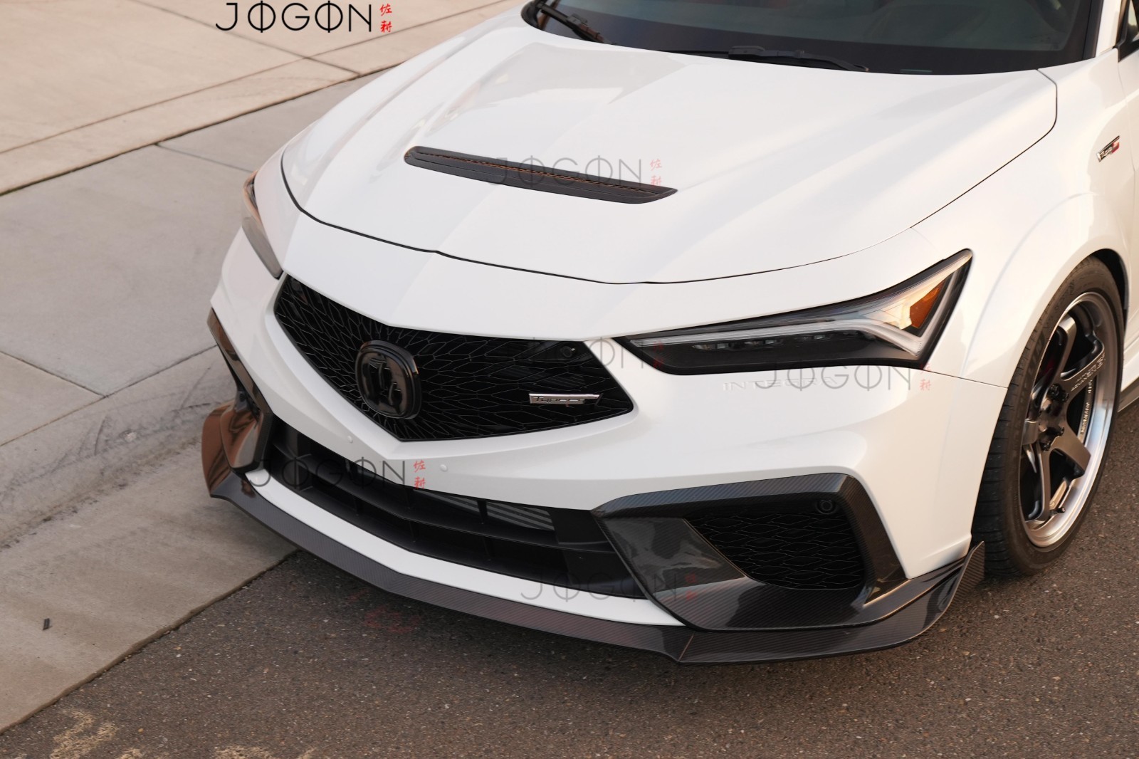 Real Carbon Front Bumper Body Air Splitters For Acura Integra Type S DE5 2024-26