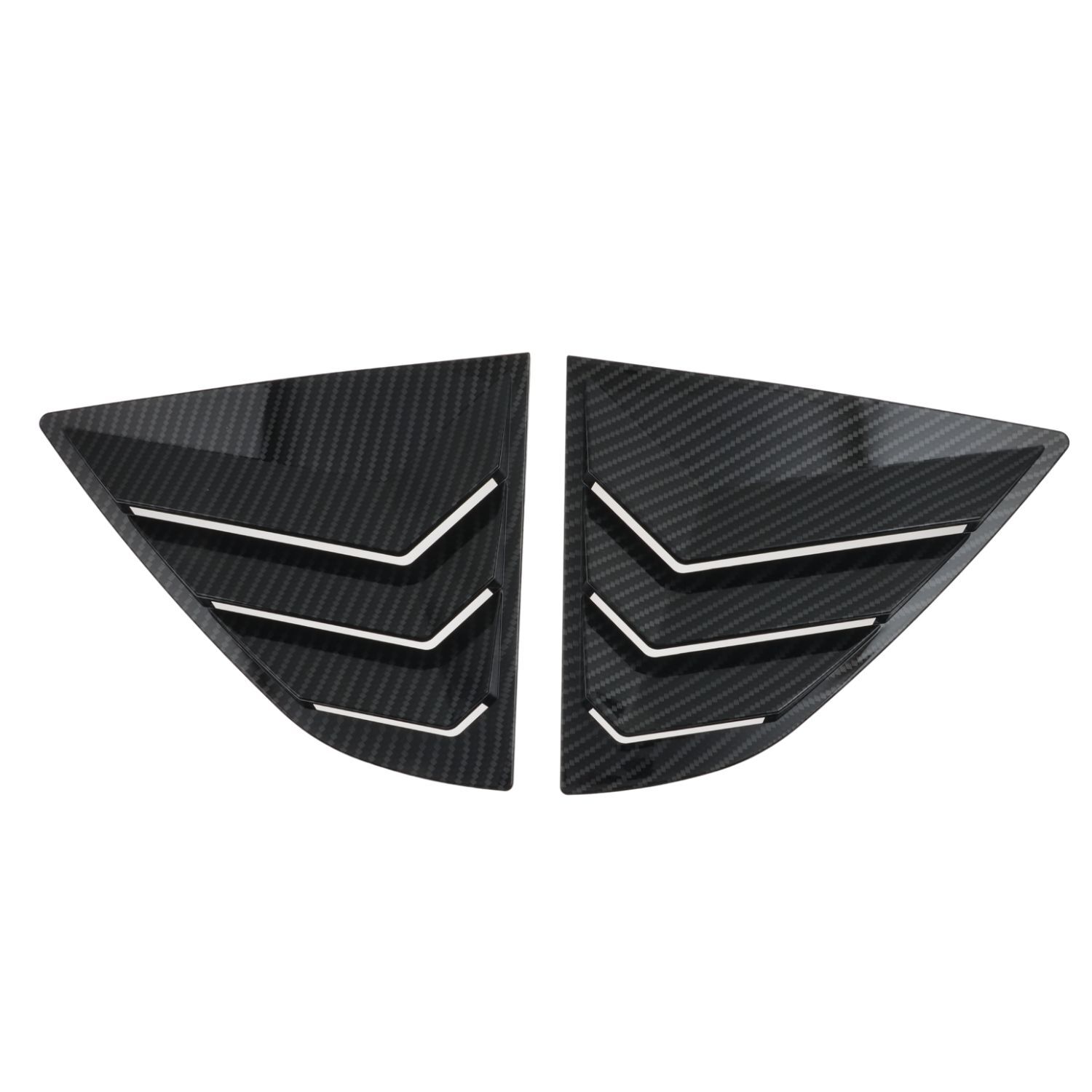 1x Window Louver Rear Side Vent Cover Trim for Mitsubishi Lancer ES GT GTS SE DE