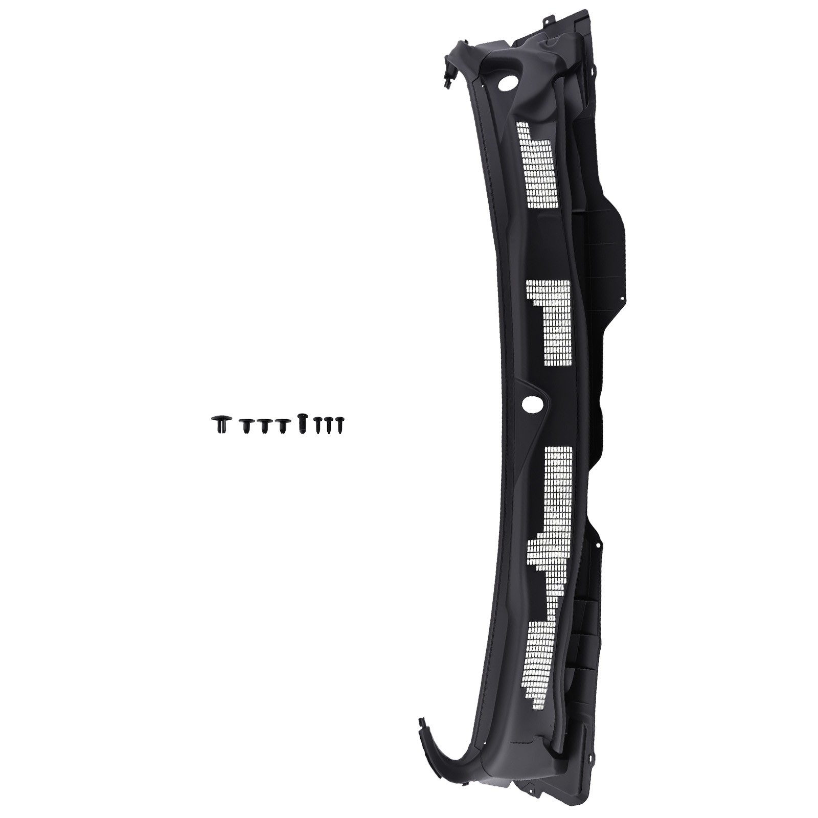 Front Wiper Cowl Panel for RAM 1500 Classic 2019-2024 55112305AD Black