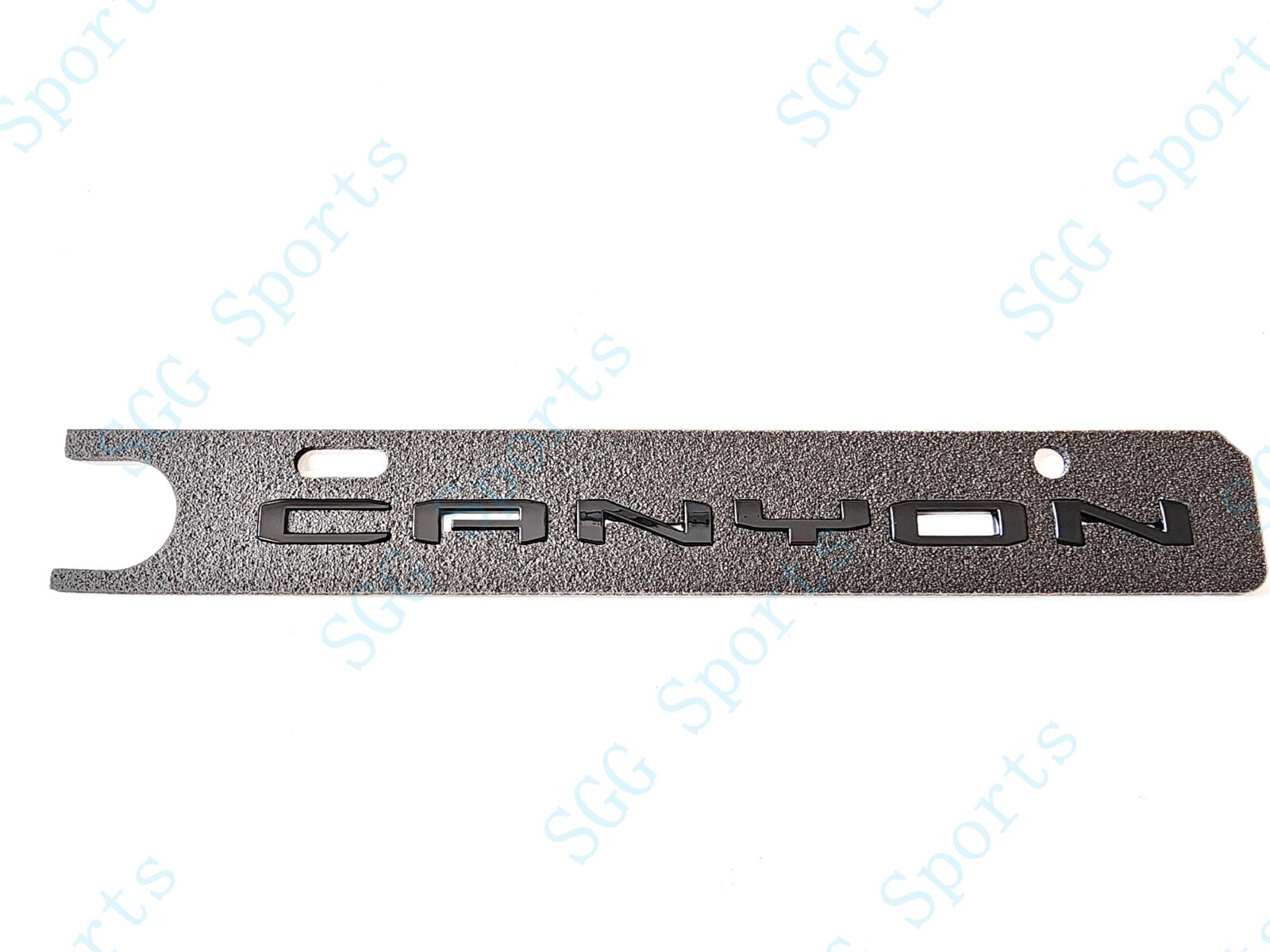 1PC Gloss Black Rear Tailgate Canyon Letter Emblem Fit 2023+ Canyon DENALI