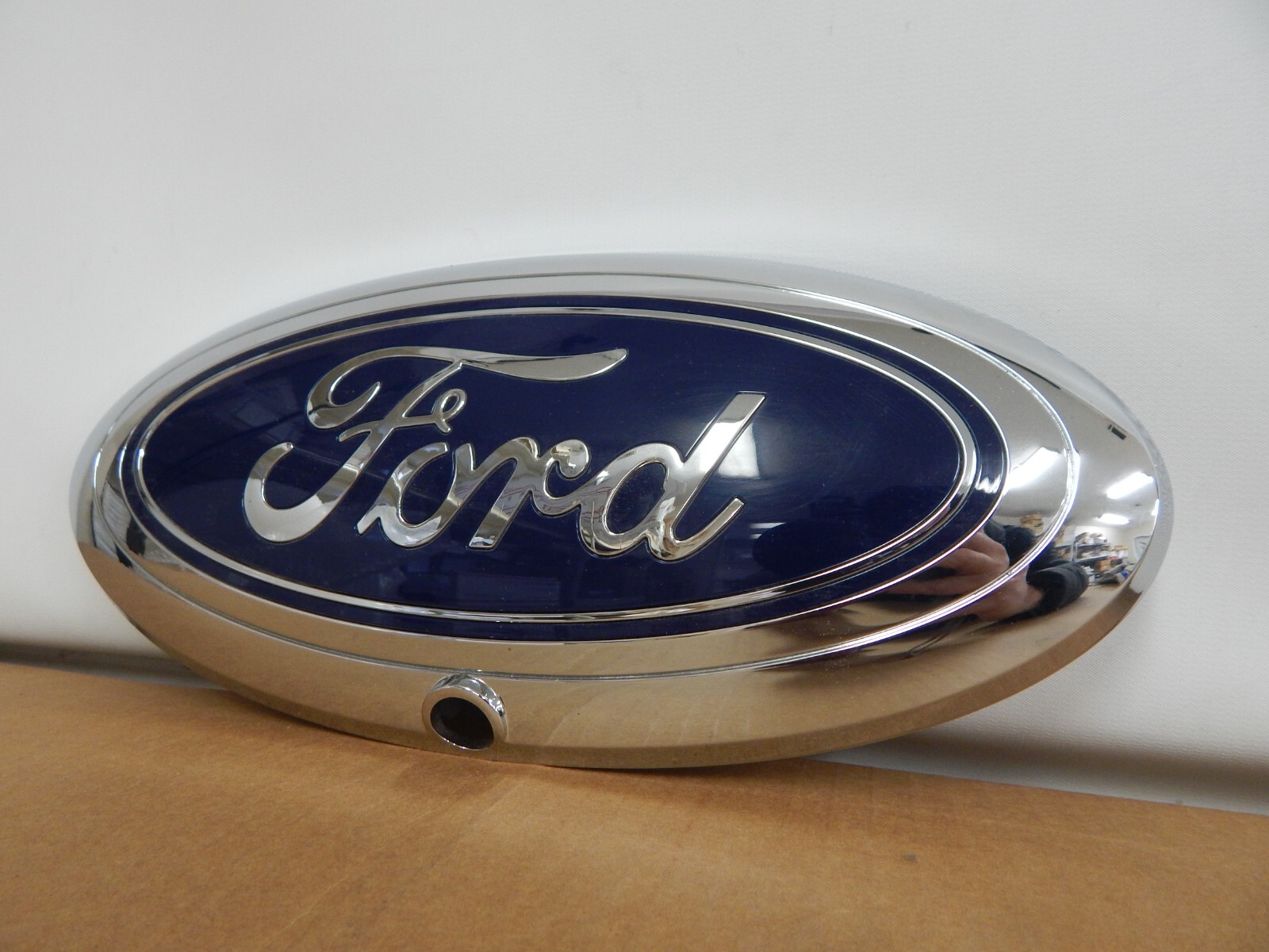 New OEM 2018-2023 Ford F-150 Front Grille Grill 11″ Emblem Chrome w/ Camera Hole
