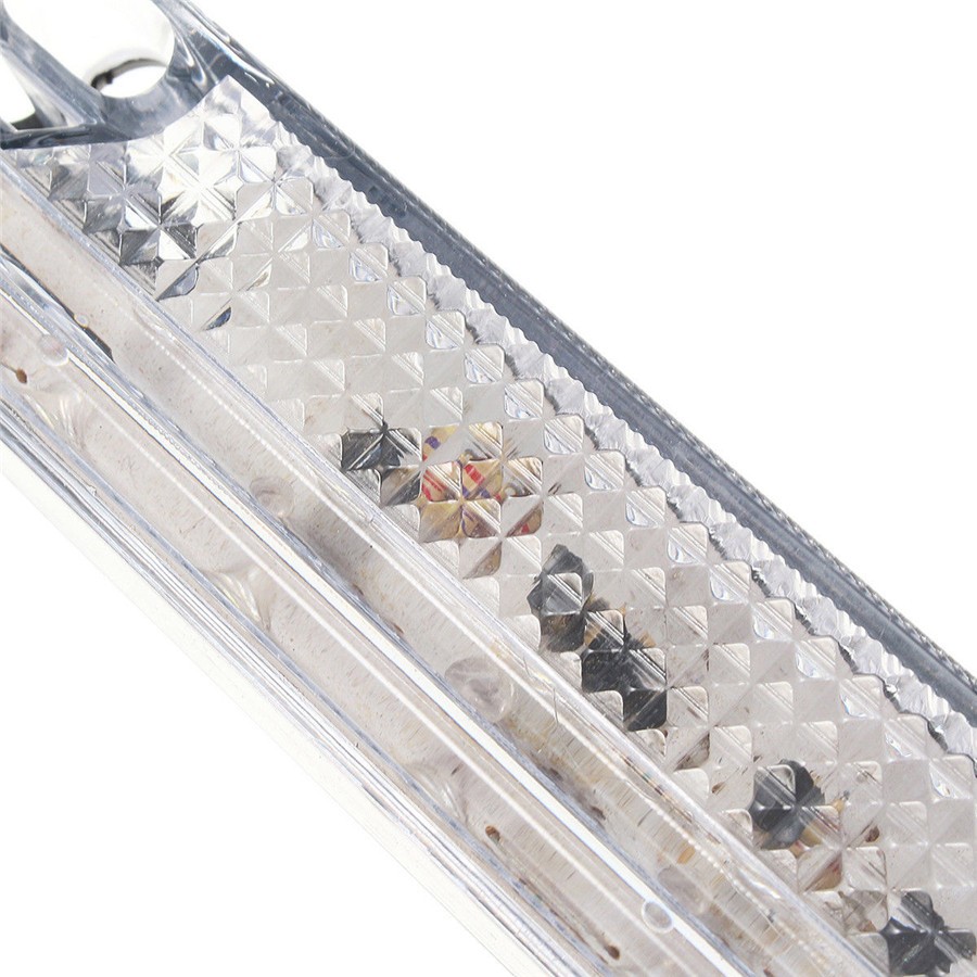 Universal 54LED 12V White Lighting Acrylic Plastic Car License Plate Cover Frame