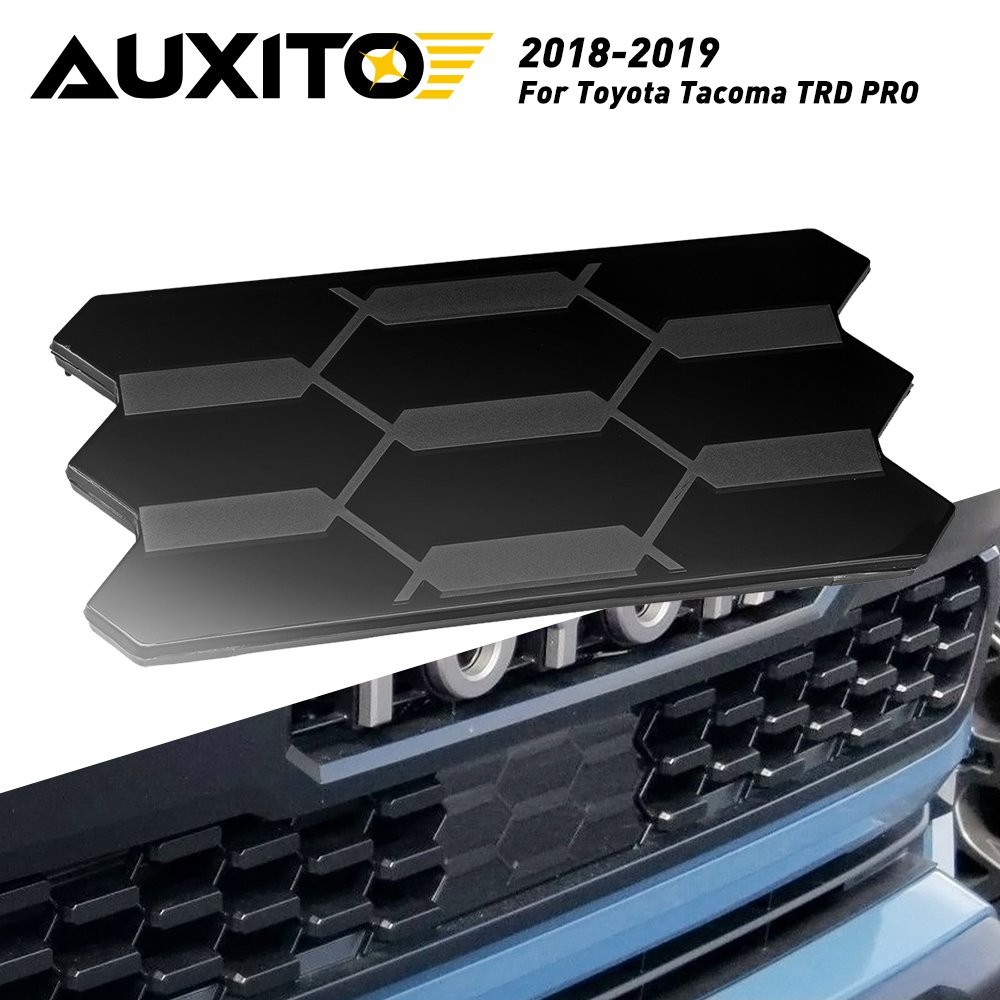 1-10X AUXITO Garnish Grill Cover Fit 2018 2019 Sensor 2017 with 20 Tacoma TRD D