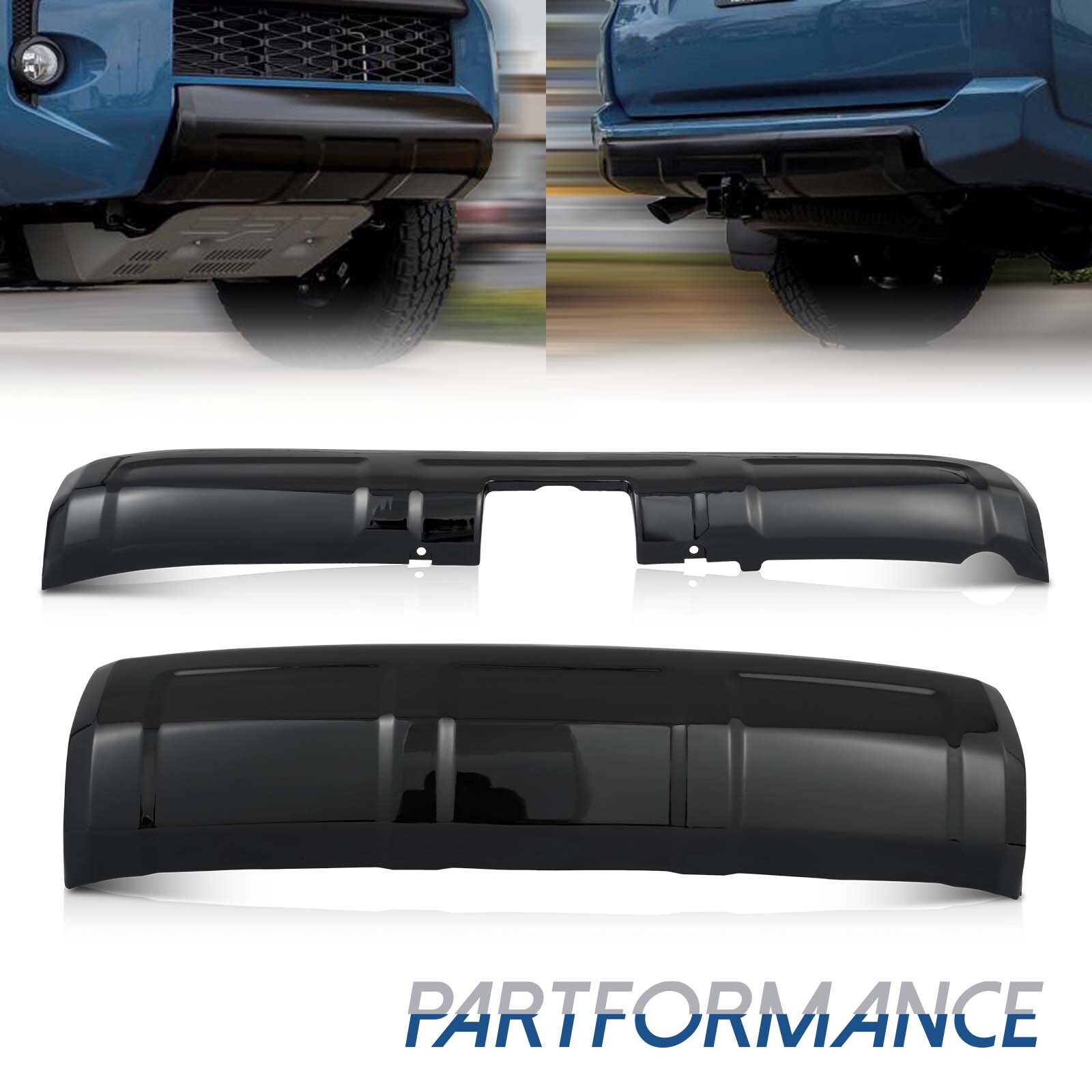 Lower Valance Panel Bumper Cover Glossy Black For 2014-2023 Toyota 4Runner TRD