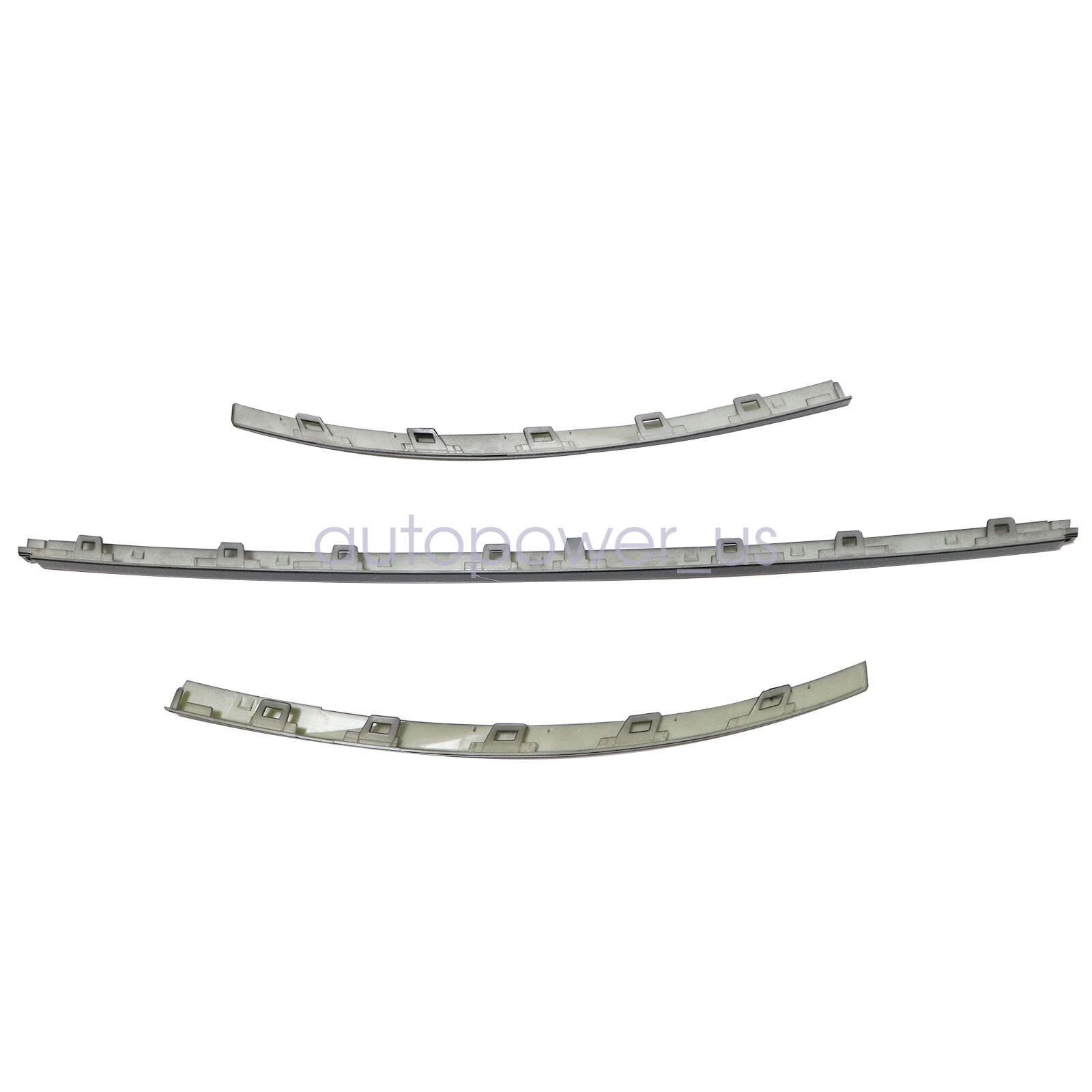 For 18-22 Range Rover HSE Vogue L405 Black Front Bumper Grille Body Molding Trim