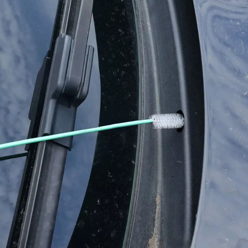 1-3× Auto Sunroof Drain Cleaning Tool Flexible Tube Cleaning Brush Access 10Ft