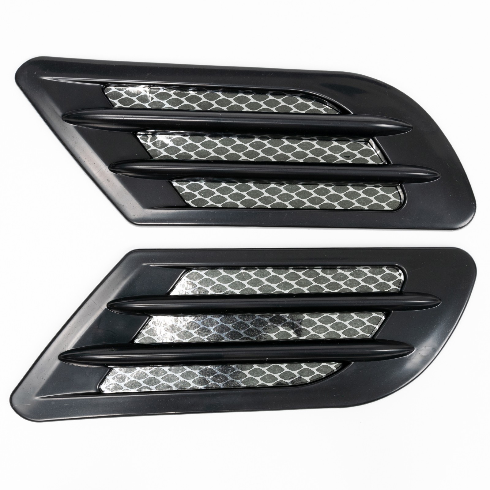 Car Universal Air Flow Fender Side Intake Vent Decor Decoration Sticker Grille