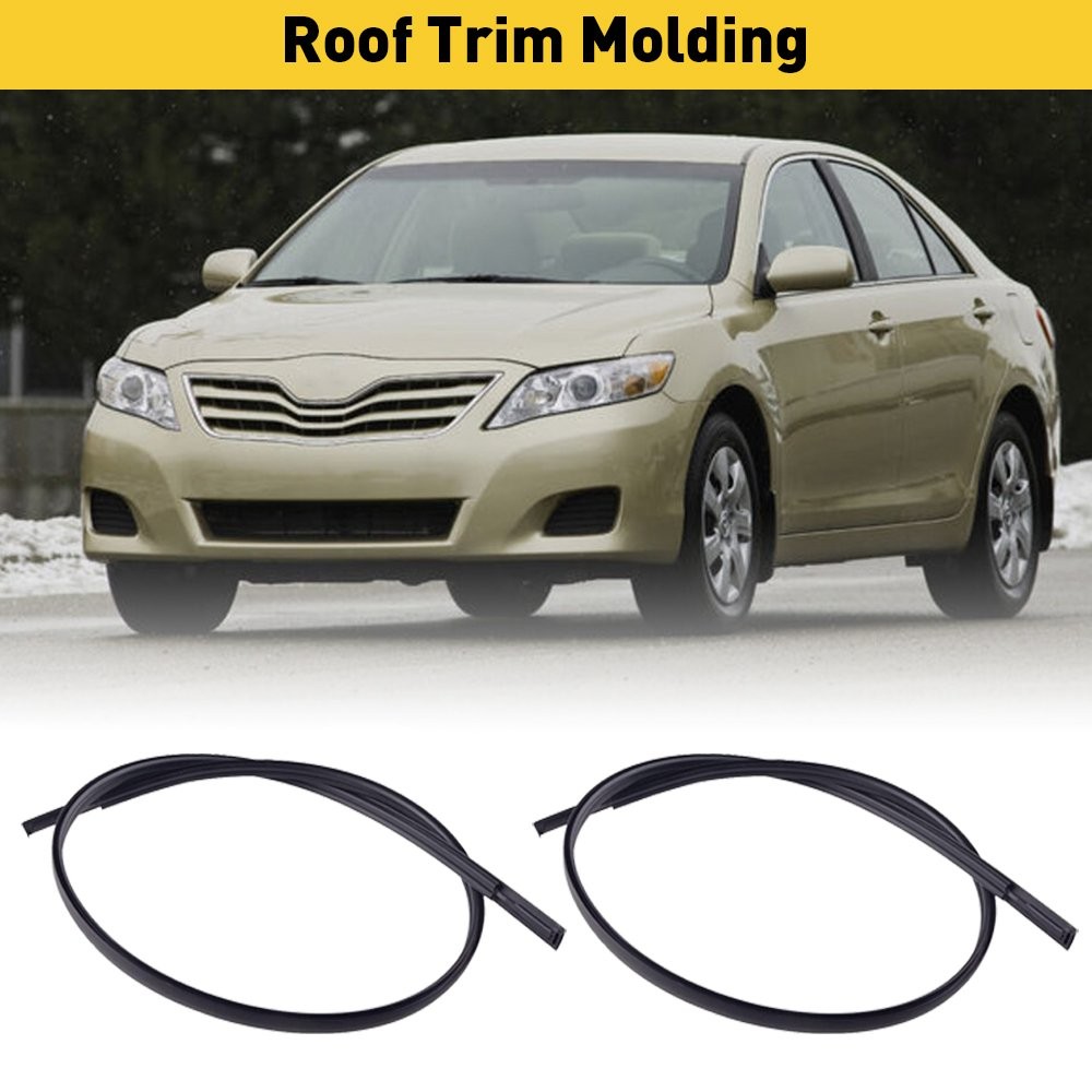 2PC Roof Drip Molding Trim Left+Right Driver 75555-06030 For Toyota Camry%