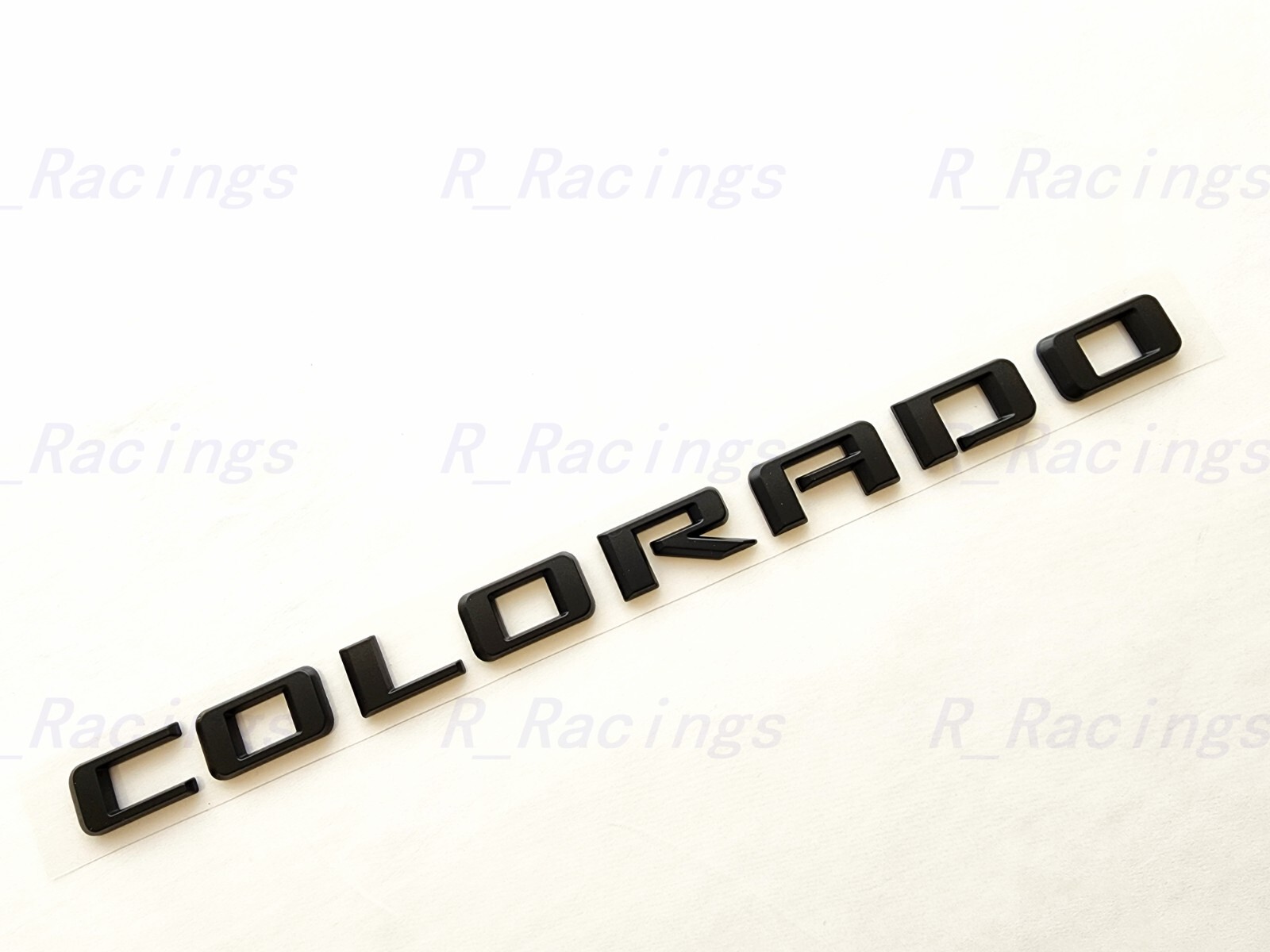 3PCS Matte black Side Door Rear Tailgate Colorado Letter Emblem 2021-2022 Colora