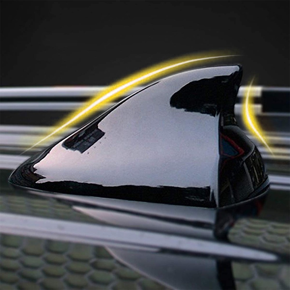 For Hyundai Kia Roof Shark Fin Radio Aerial Signal Antenna FM/AM ABS Universal