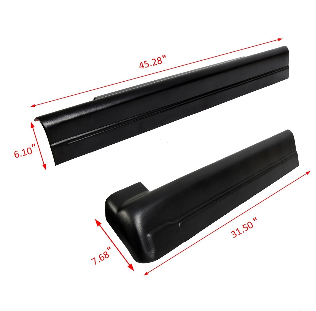 Rocker Panel Covers For 99-06 Chevy Silverado GMC Sierra Extended Cab