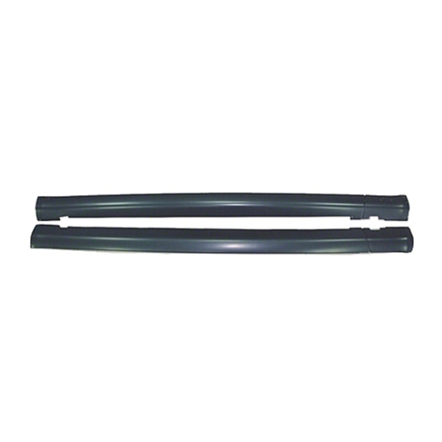Replacement Matte/Smooth Plastic Driver/Passenger Side Rocker Panel Molding Set