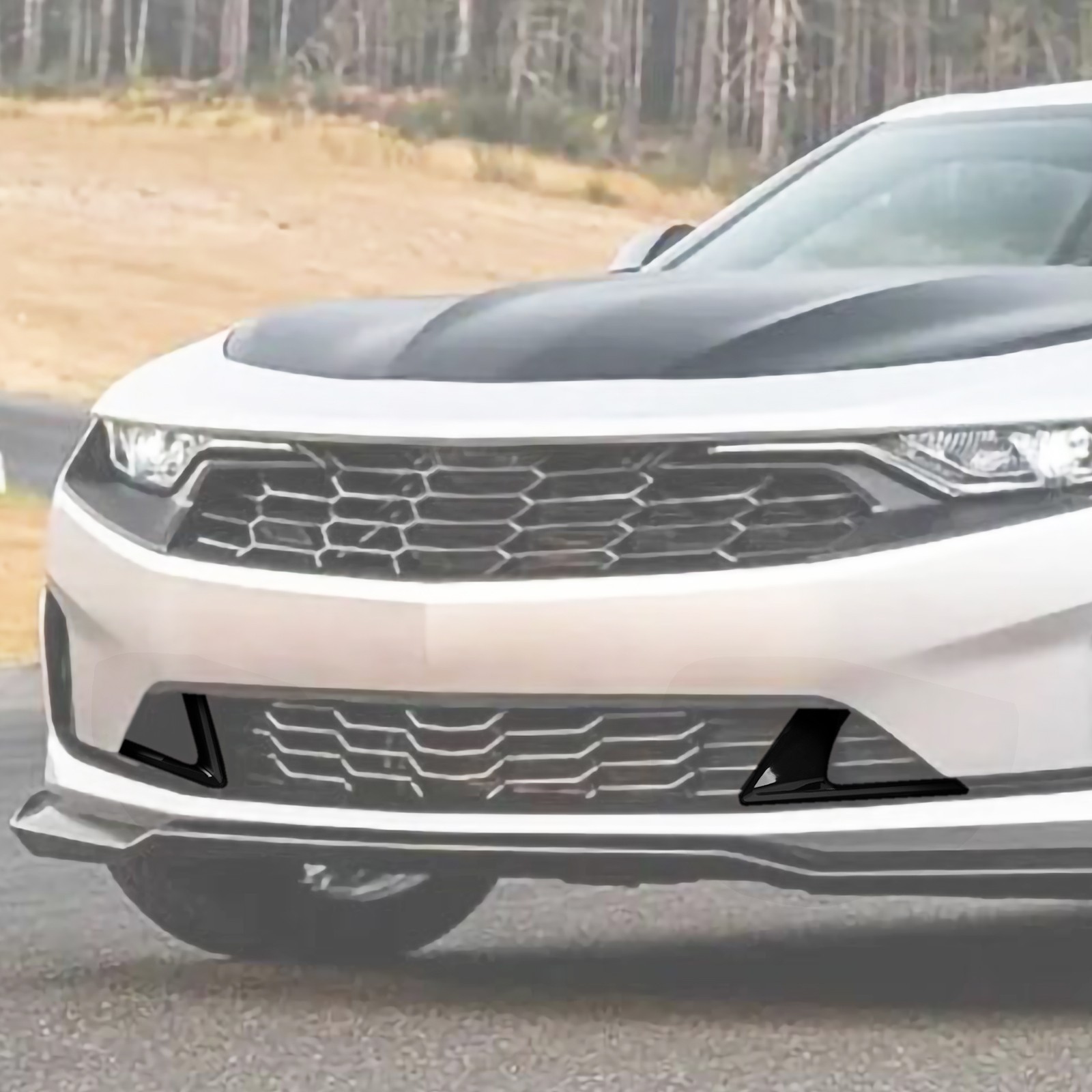 Front Bumper Grille Insert Cover Trim Decors Kit For Chevrolet Camaro 2019+
