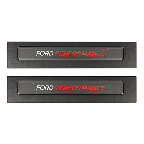 OEM NEW 15-22 Ford Performance F150 SuperCrew Raptor Sill Plate Set CREW LH + RH