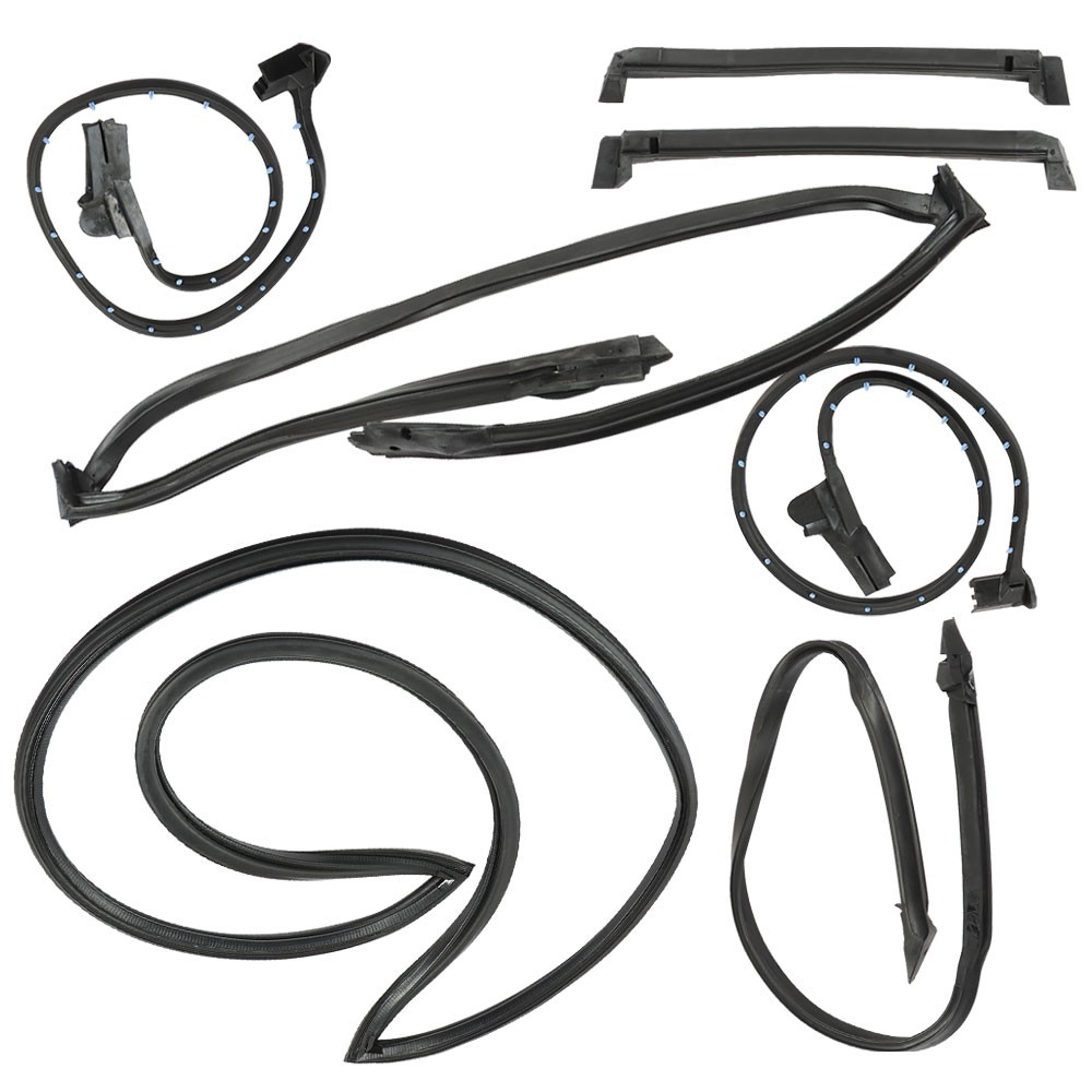 For Chevrolet Corvette C4 Coupe 1990-1996 Full Weatherstrip Kit BRAND Set Seal
