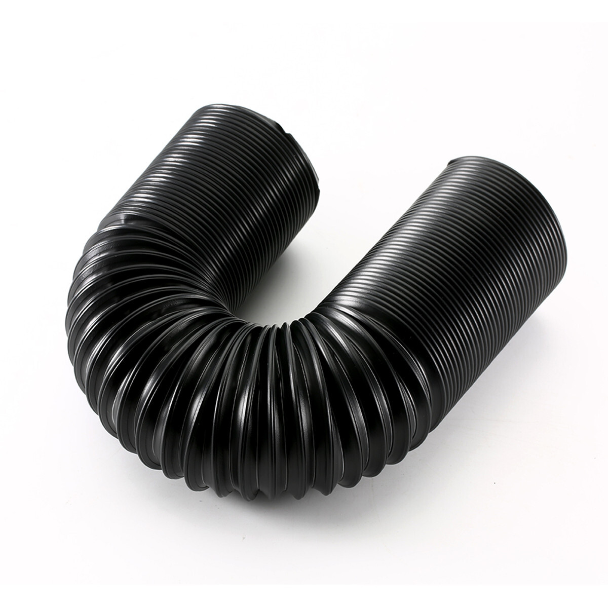 Flexible Turbo Cold Air Brakes Intake System Hose Ducting Feed Pipe 63mm For Car