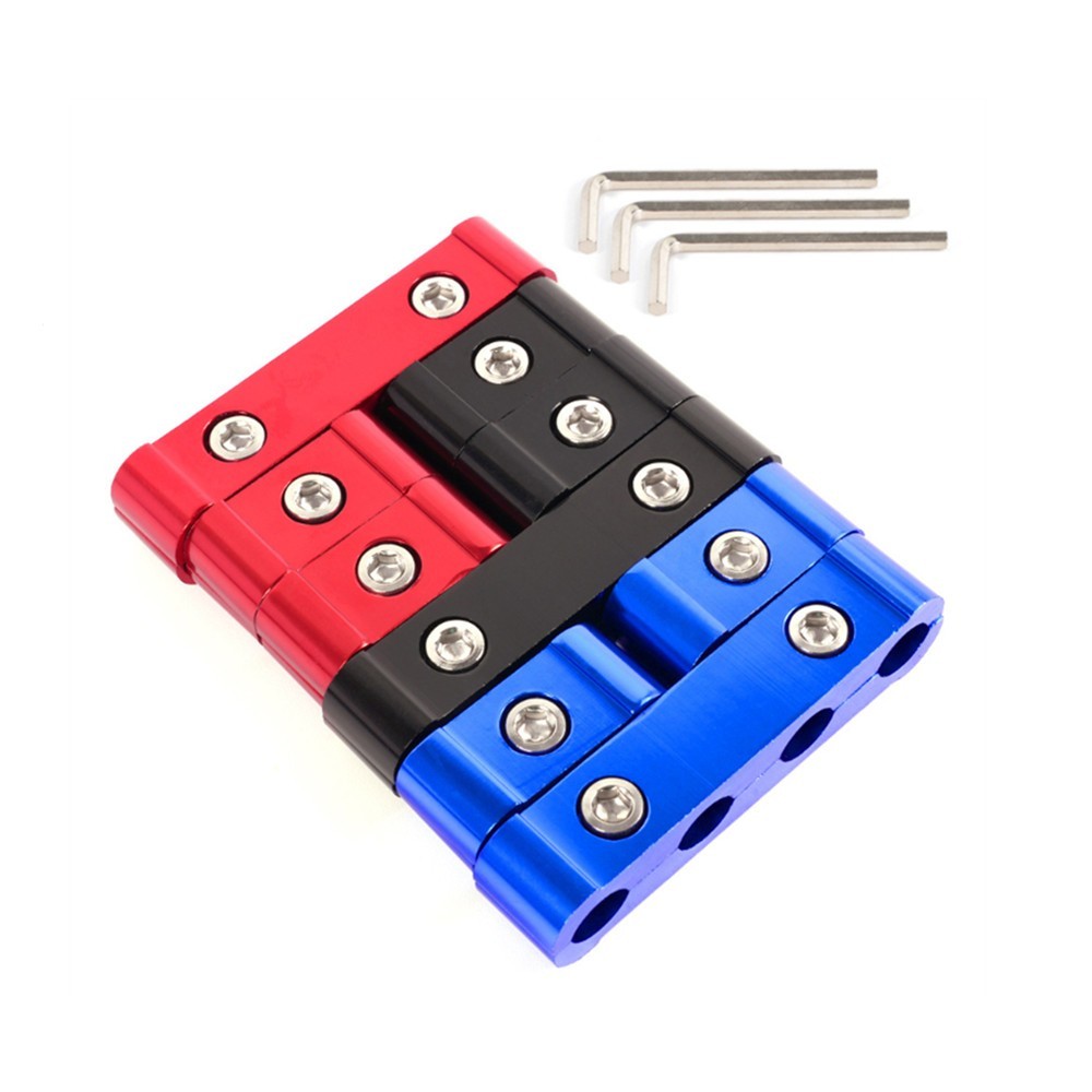 3x Metal Aluminum Car Engine Spark Plug Wire Separator Divider Fit for 8/9/10mm