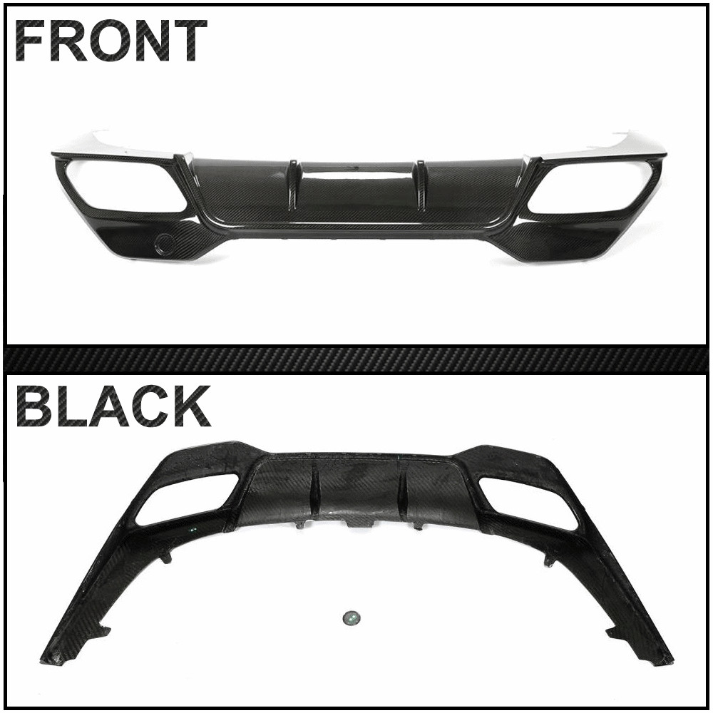Fit for BMW 8 Series G16 840i M850i M-Sport DRY Carbon Rear Bumper Diffuser Lip