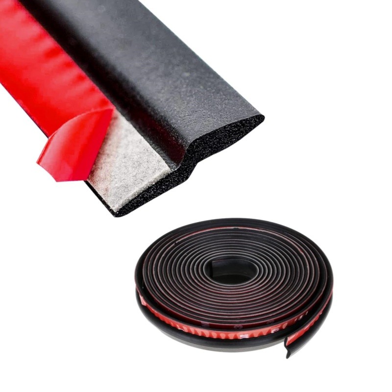 13Ft Z-shape Car Door Window Rubber Seal Strip Pad Weatherstrip Seal Hollow 4M