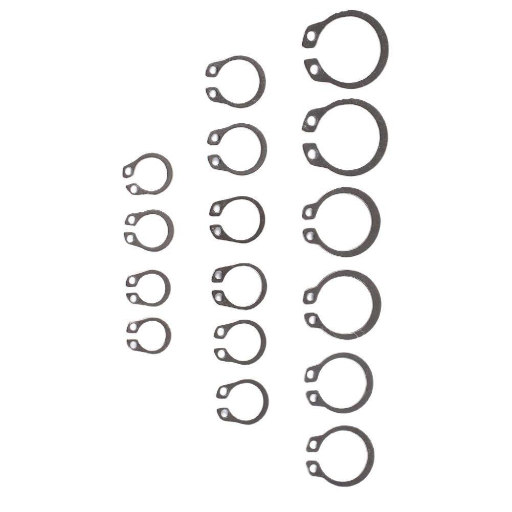 1set- 304 Stainless Steel* External Circlip Retaining Ring Assortment 8-18mm Set