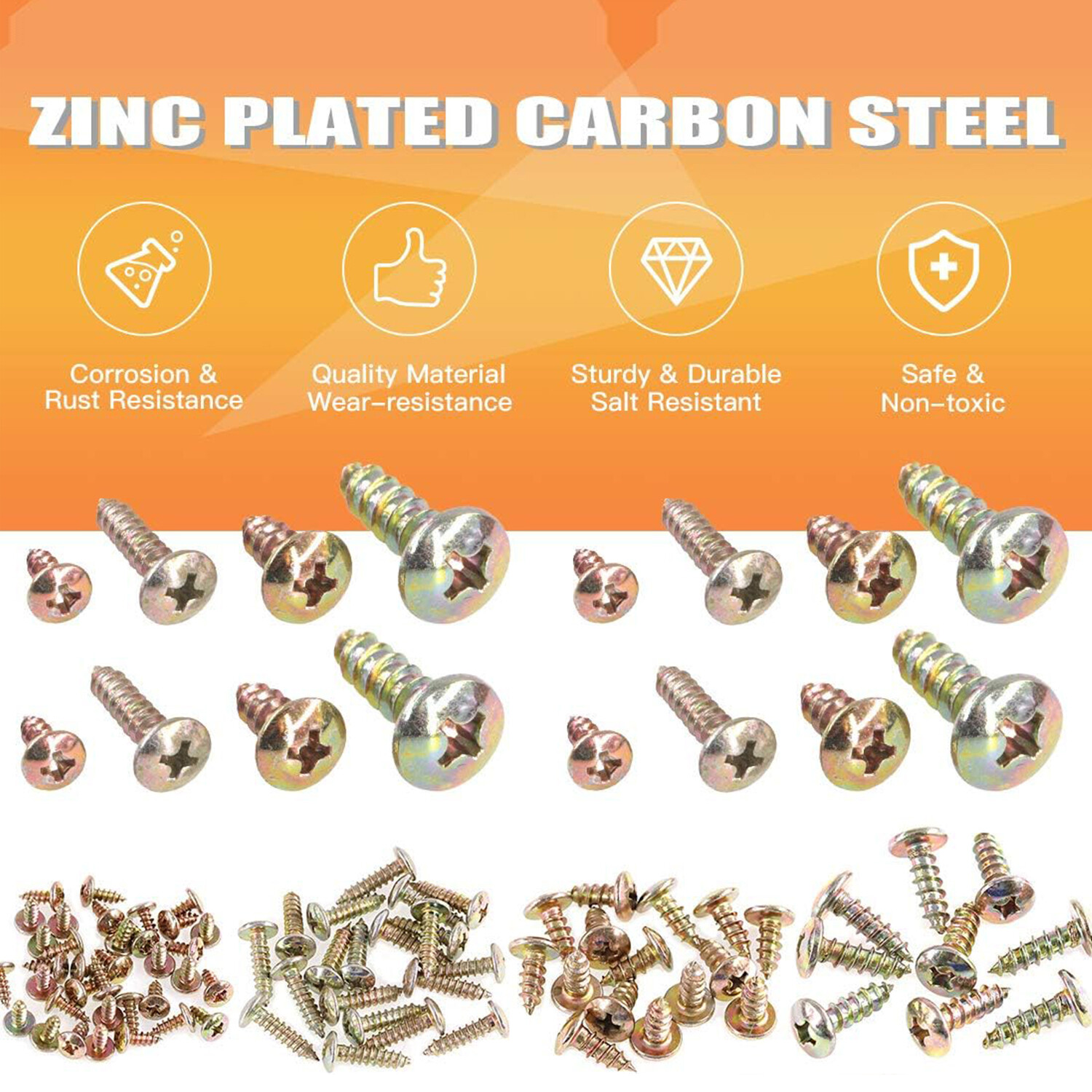 170x Car U-Clip Kit U Nut & Screw Replacement Parts for Dash Door Panel interior