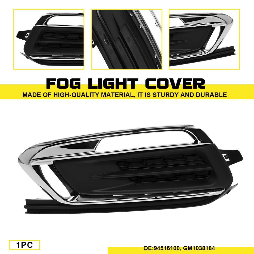 94516100 For 2015 2016 Chevrolet Cruze Fog Light Cover Bezel LH Driver Side Left
