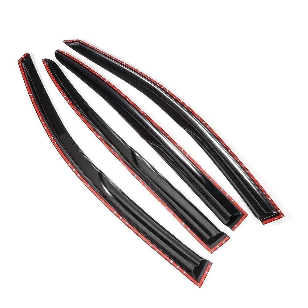 For 2013-2017 Honda Accord JDM Wavy Mugen Window Visor Rain Guard Vent 4 Pcs