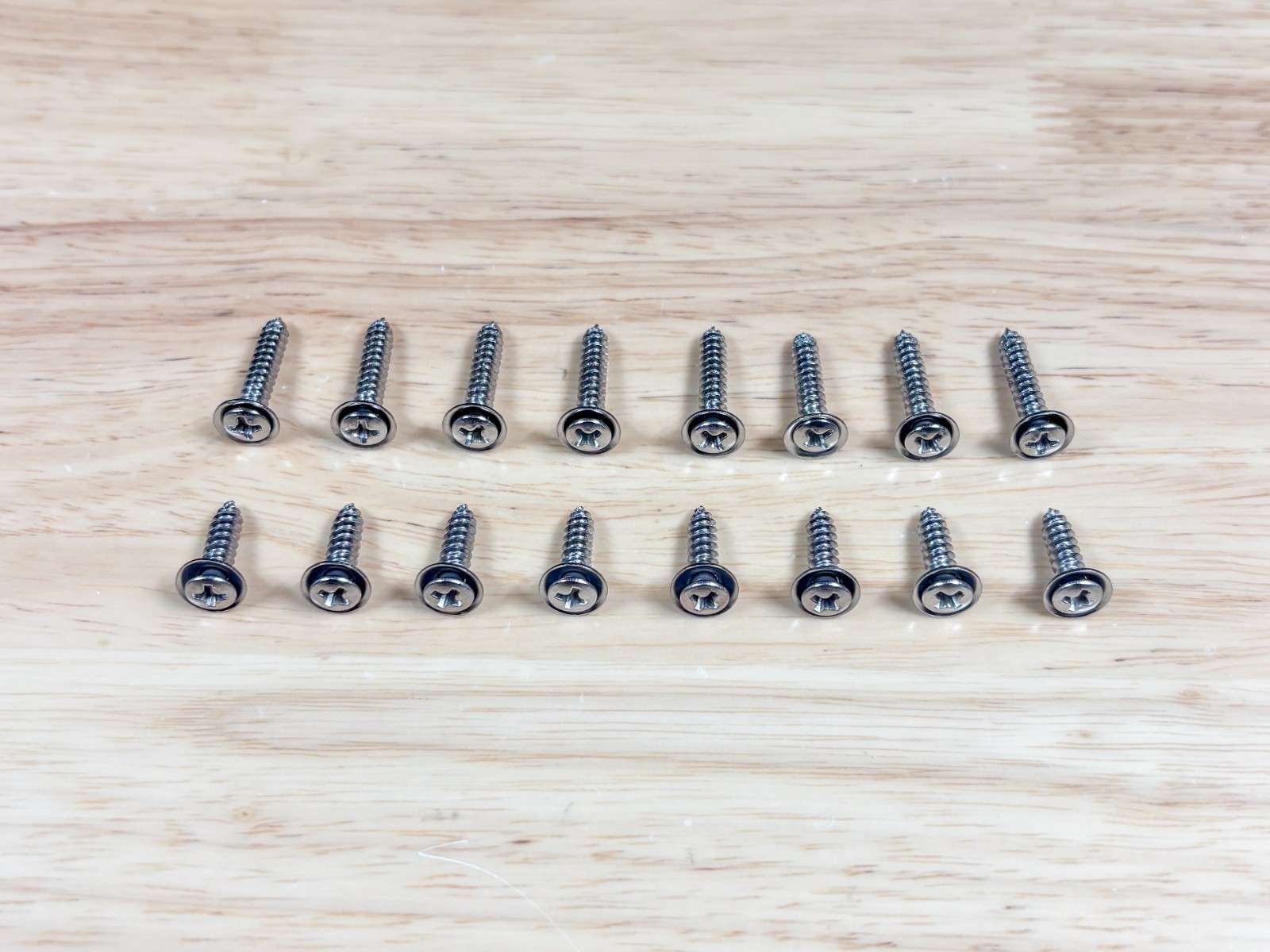 16 CHROME FLUSH INTERIOR DOOR PANEL/TRIM RESTORATION SCREWS! FOR CLASSIC G-BODYS