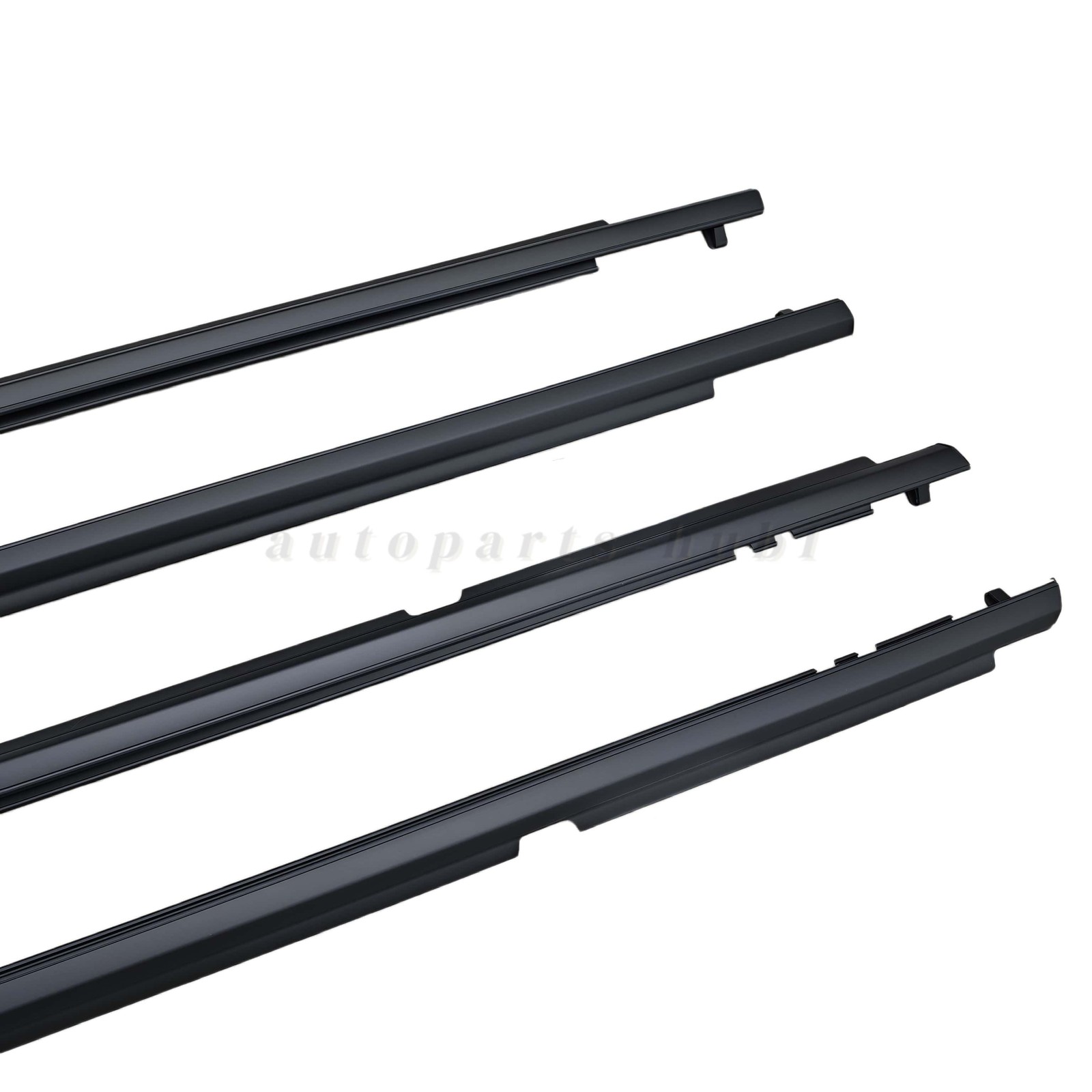 4× Weather Strips Window Moulding Trim Seal Belt Fits For Corolla 2009-12 USA!