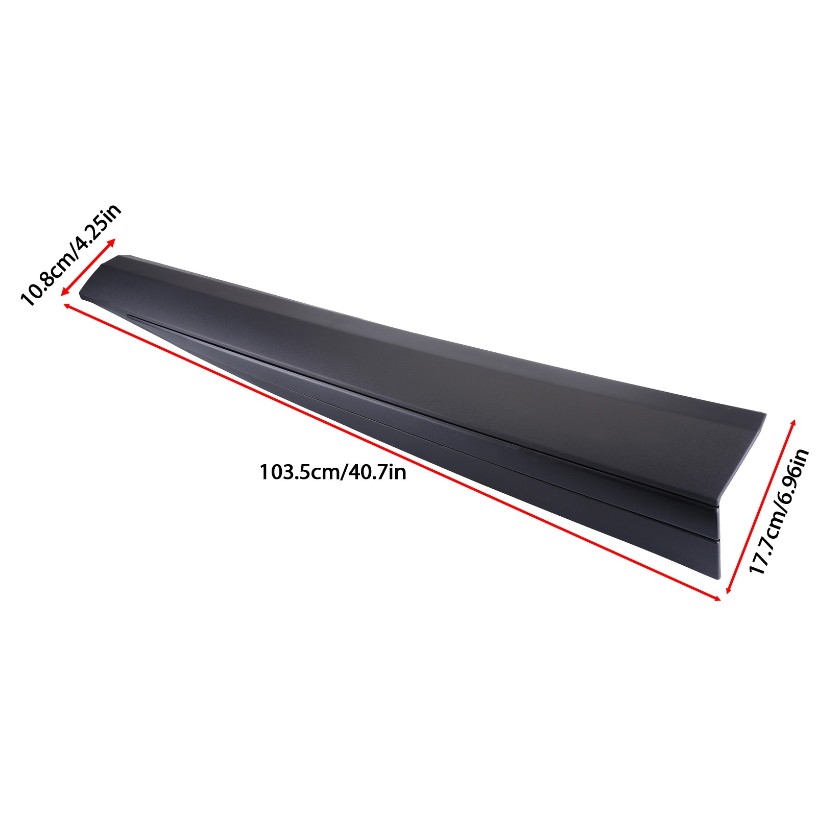 Black Door Trim Molding Front Right Passenger Lower For 2021-2023 Nissan Rogue