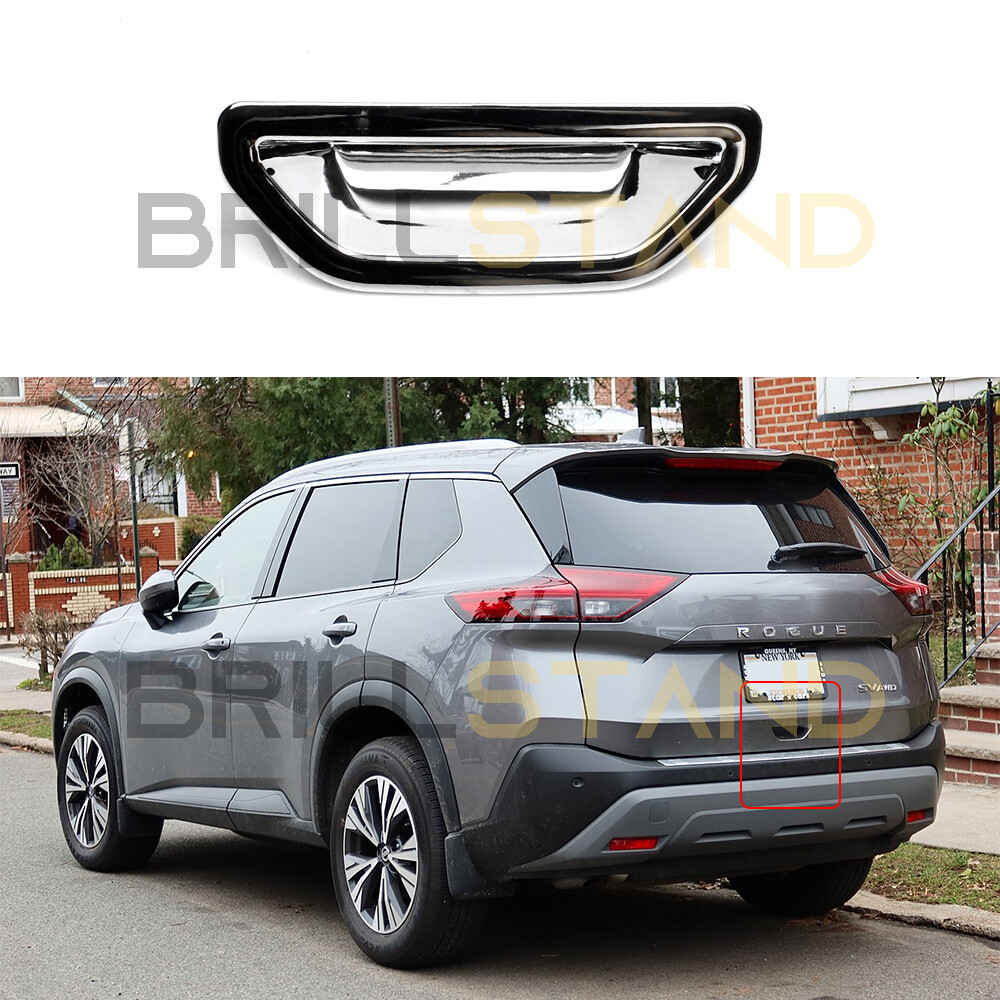 For Nissan Rogue 2021 2022 Chrome Trunk Door Handle Cover Trim Accessories