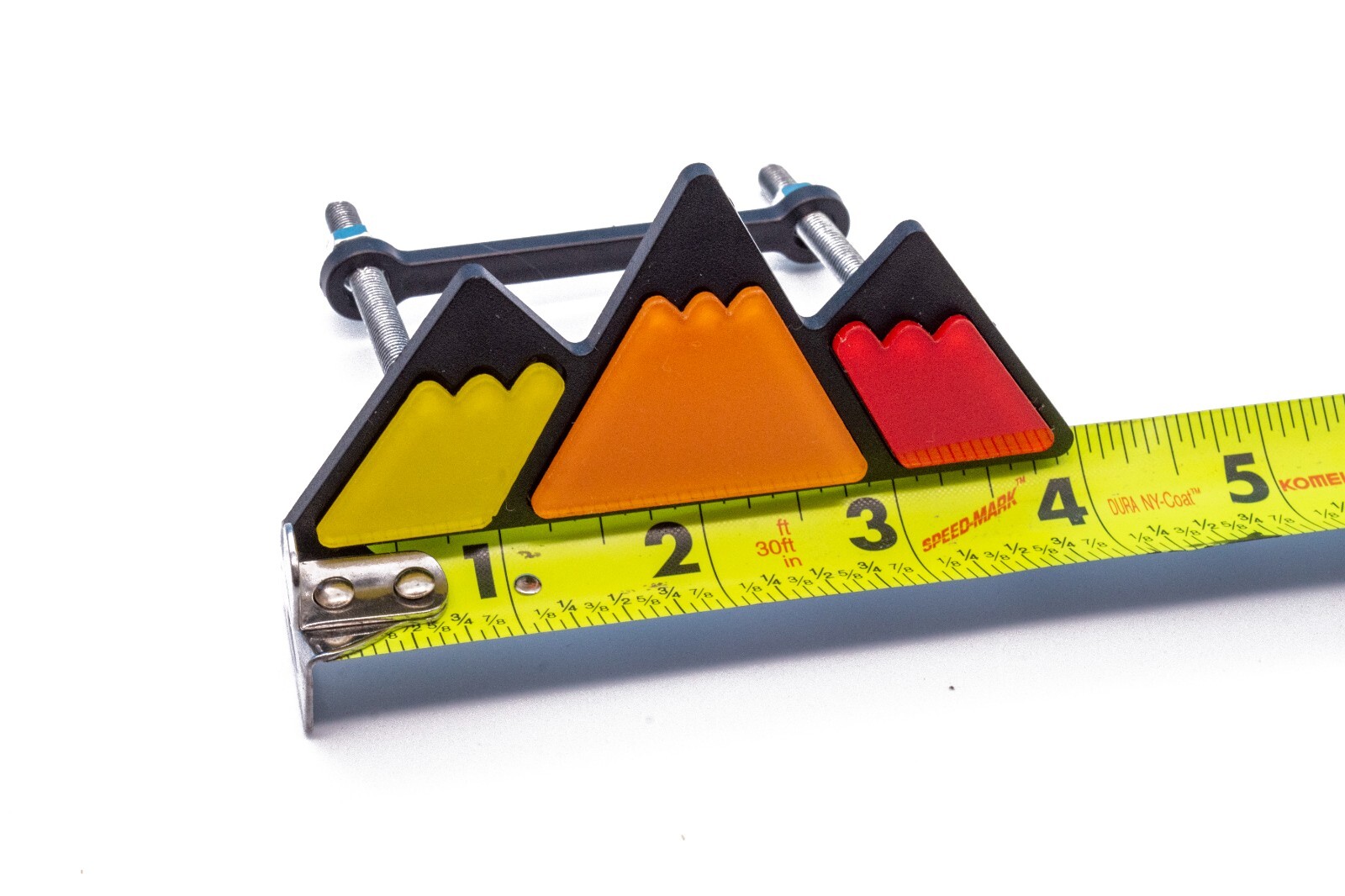 Toyota TRD Racing Sport Tri-color Logo Grille Badge Nameplate Emblem Decorate
