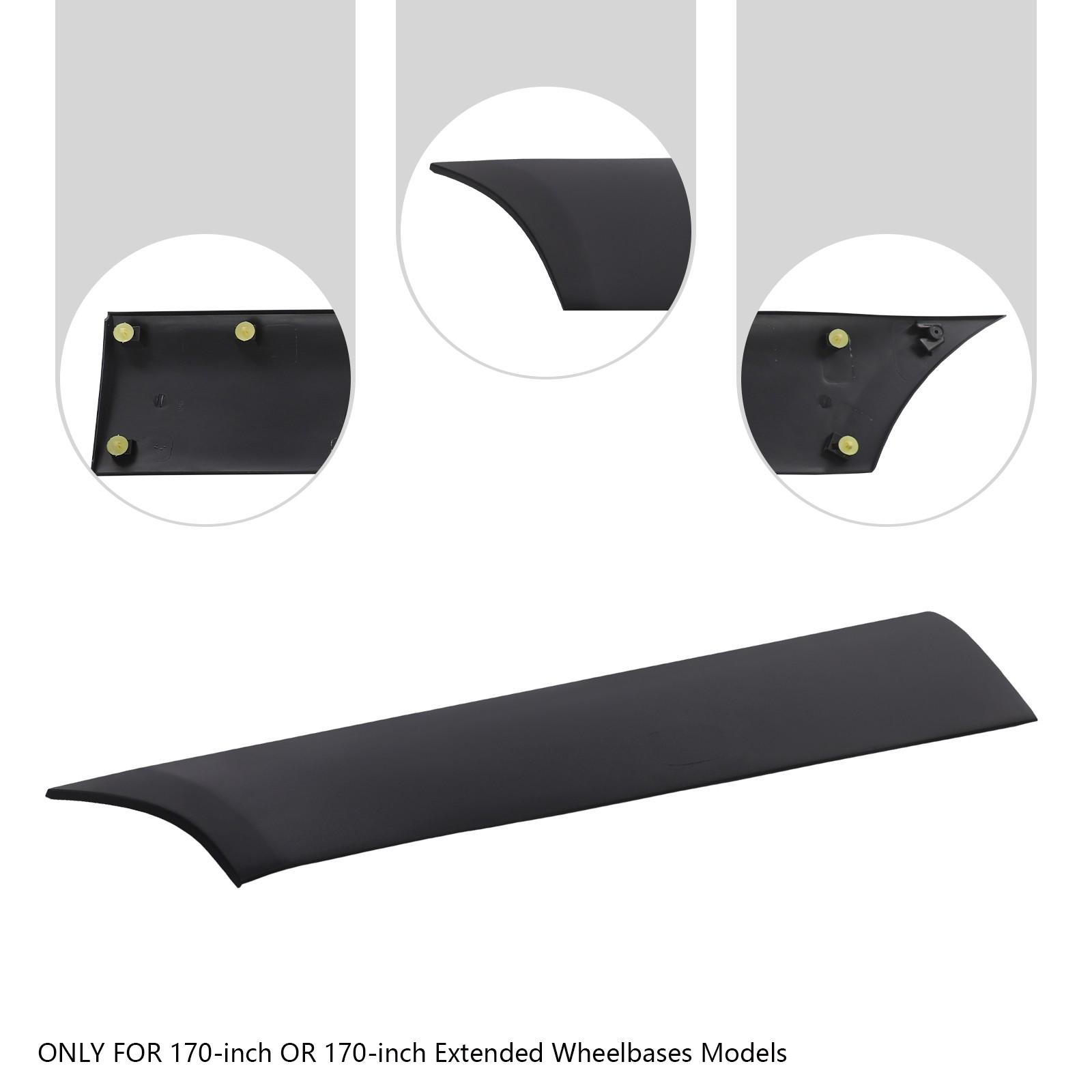 Right Rear Trim Molding Cover for 2019-2024 Mercedes Sprinter W907 170″ Models