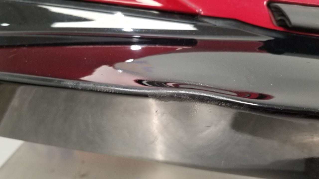 22 CHEVY CAMARO ZL1 COUPE ROCKER PANEL MOLDING SIDE SKIRT RIGHT PASSENGER RED