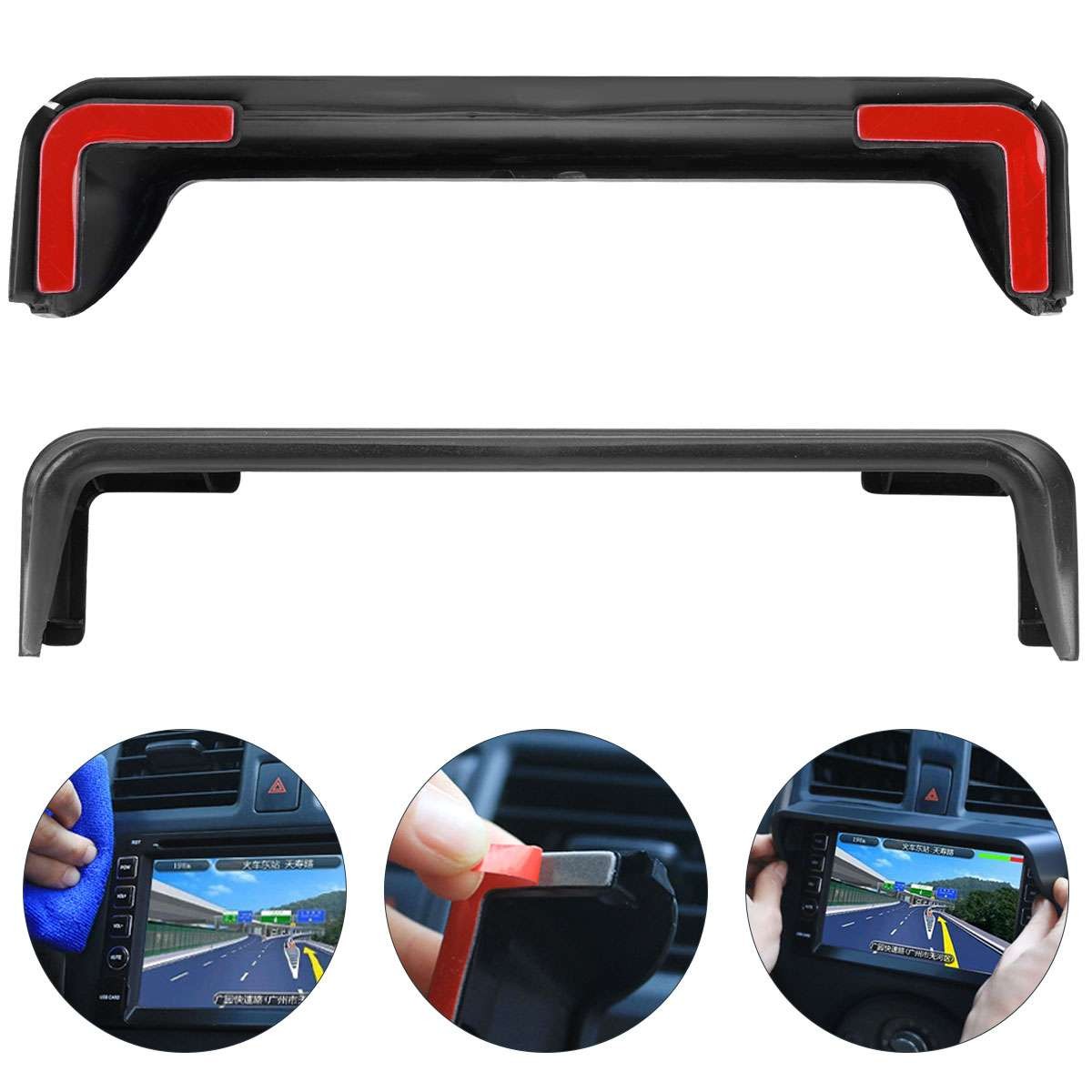 Car GPS Navigation Hood Visor Radio Sun Shade Anti-Glare Cover Accessorie new